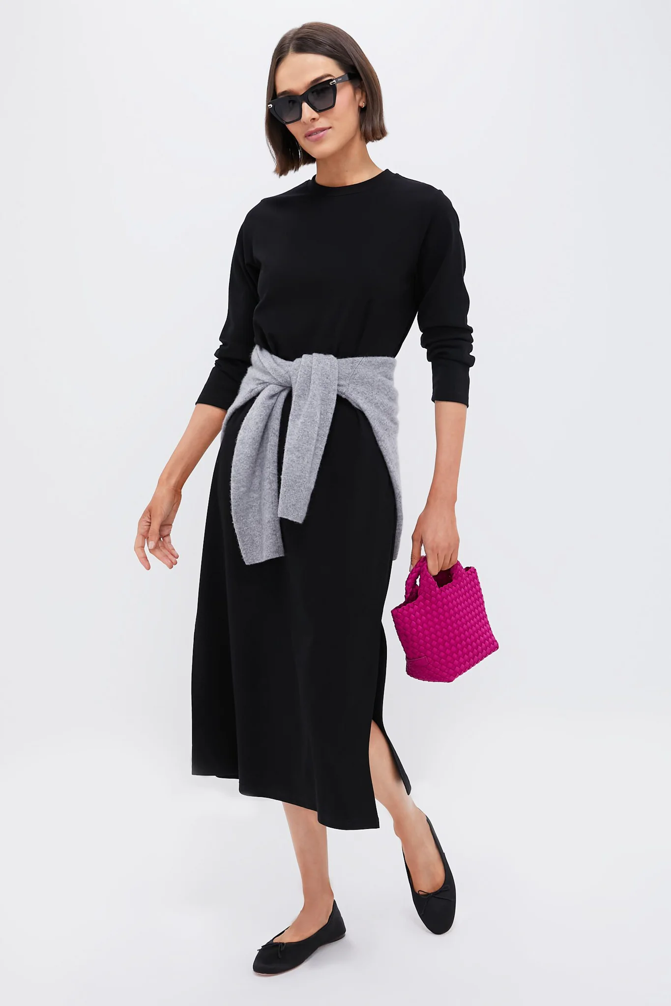 Black Gio Maxi Dress - Image 2