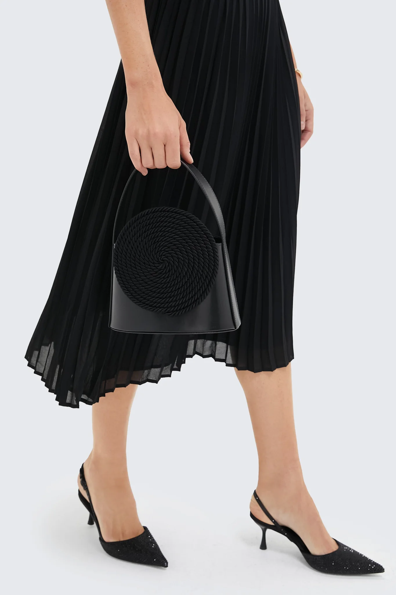 Black Gunther Passementerie Bag - Image 3