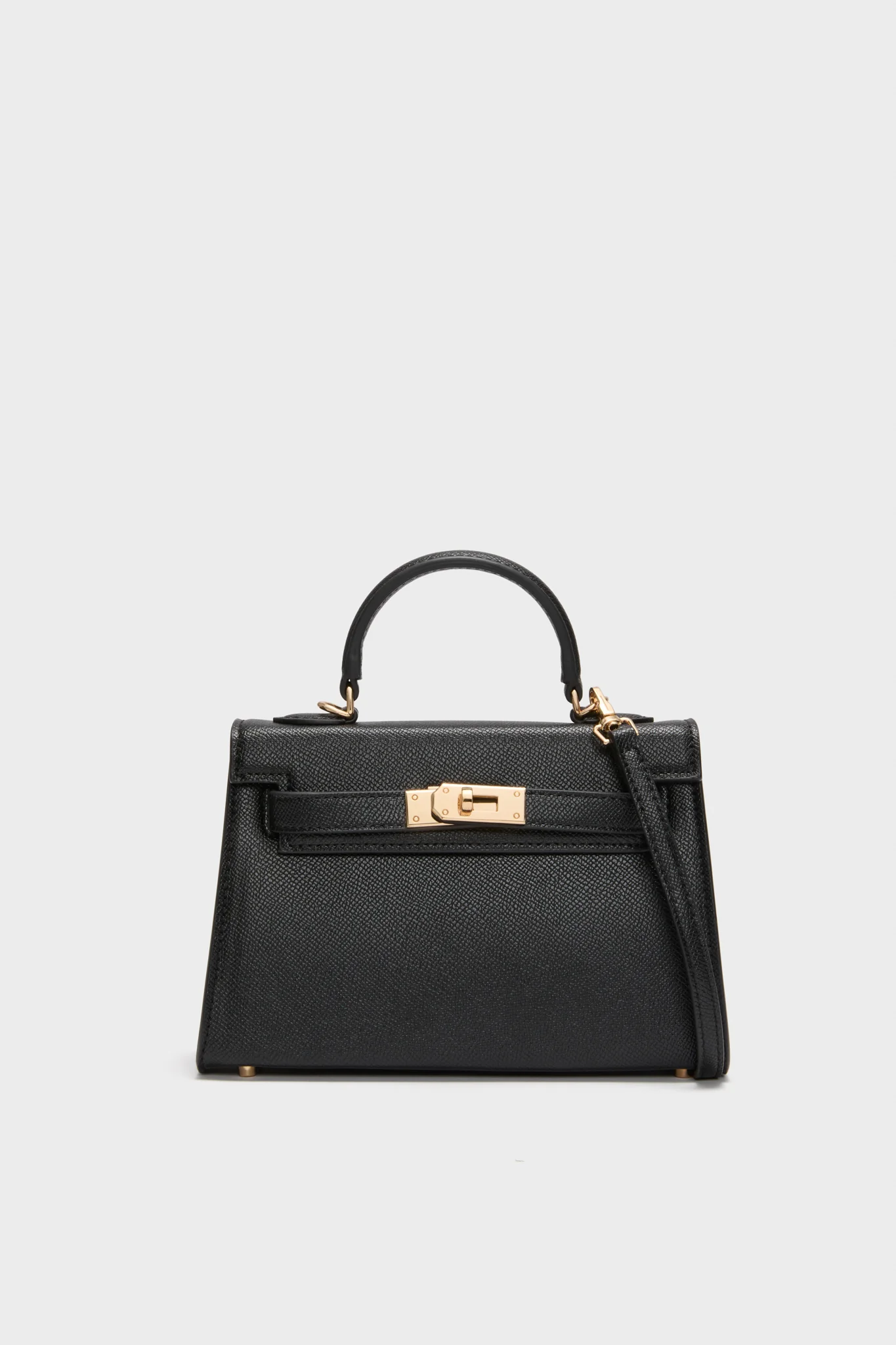 Black Hariette Handle Bag