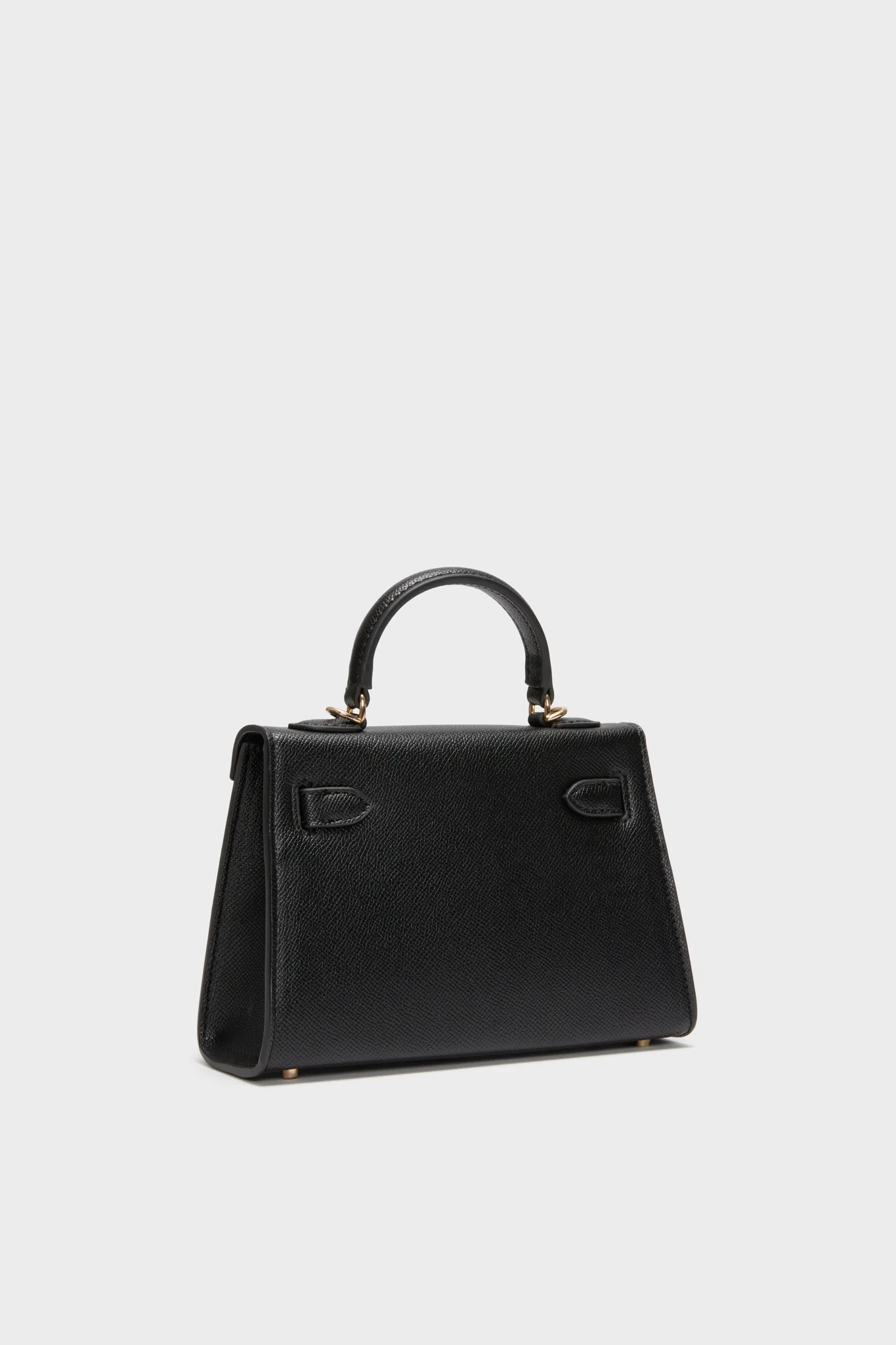 Black Hariette Handle Bag - Image 5
