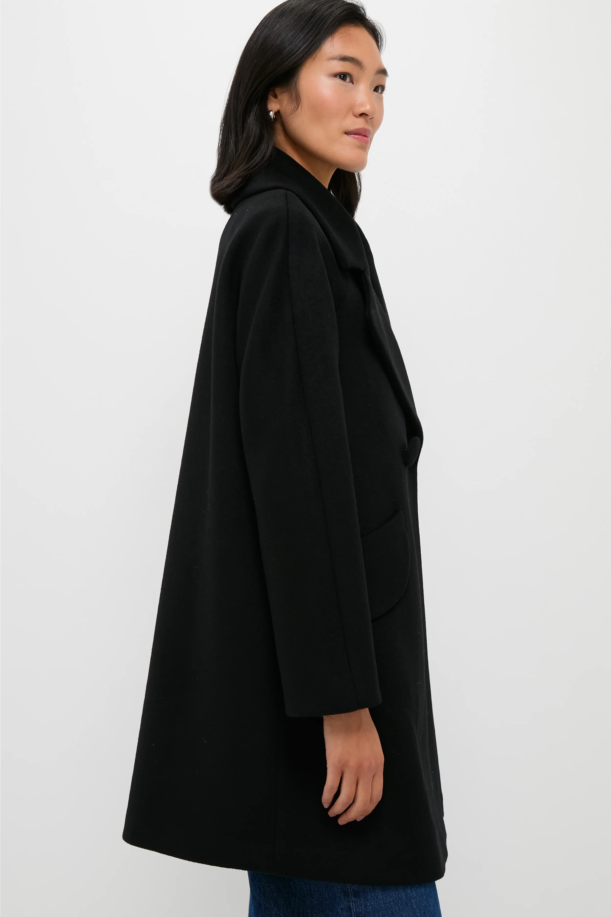 Black Harley Peacoat - Image 3