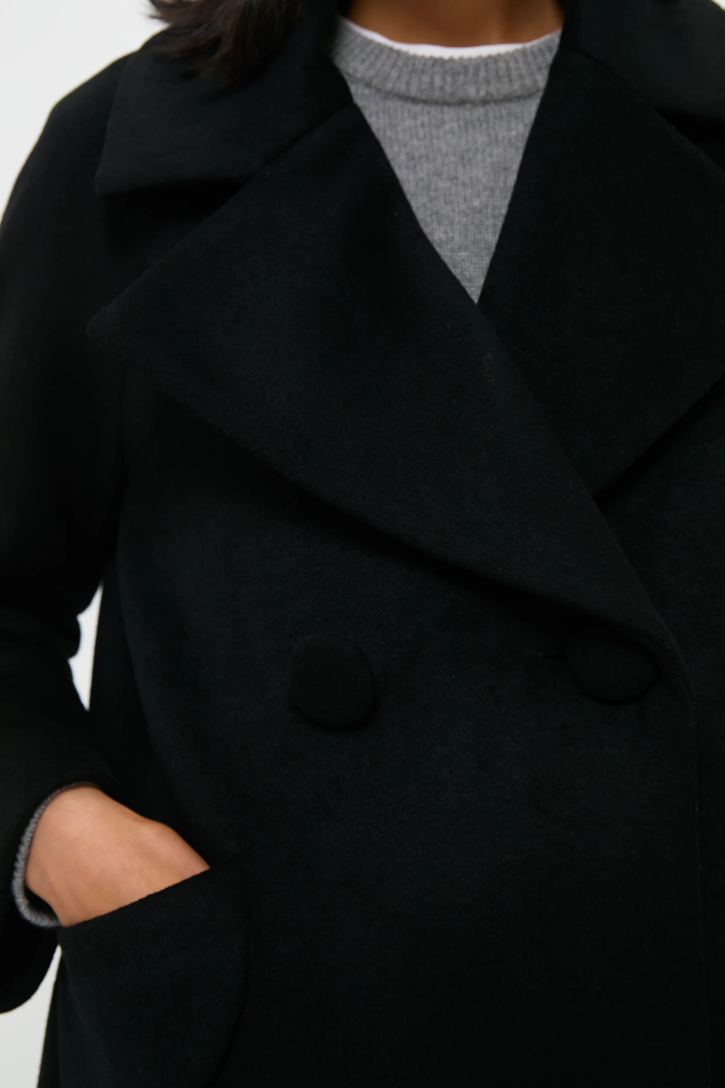 Black Harley Peacoat - Image 5