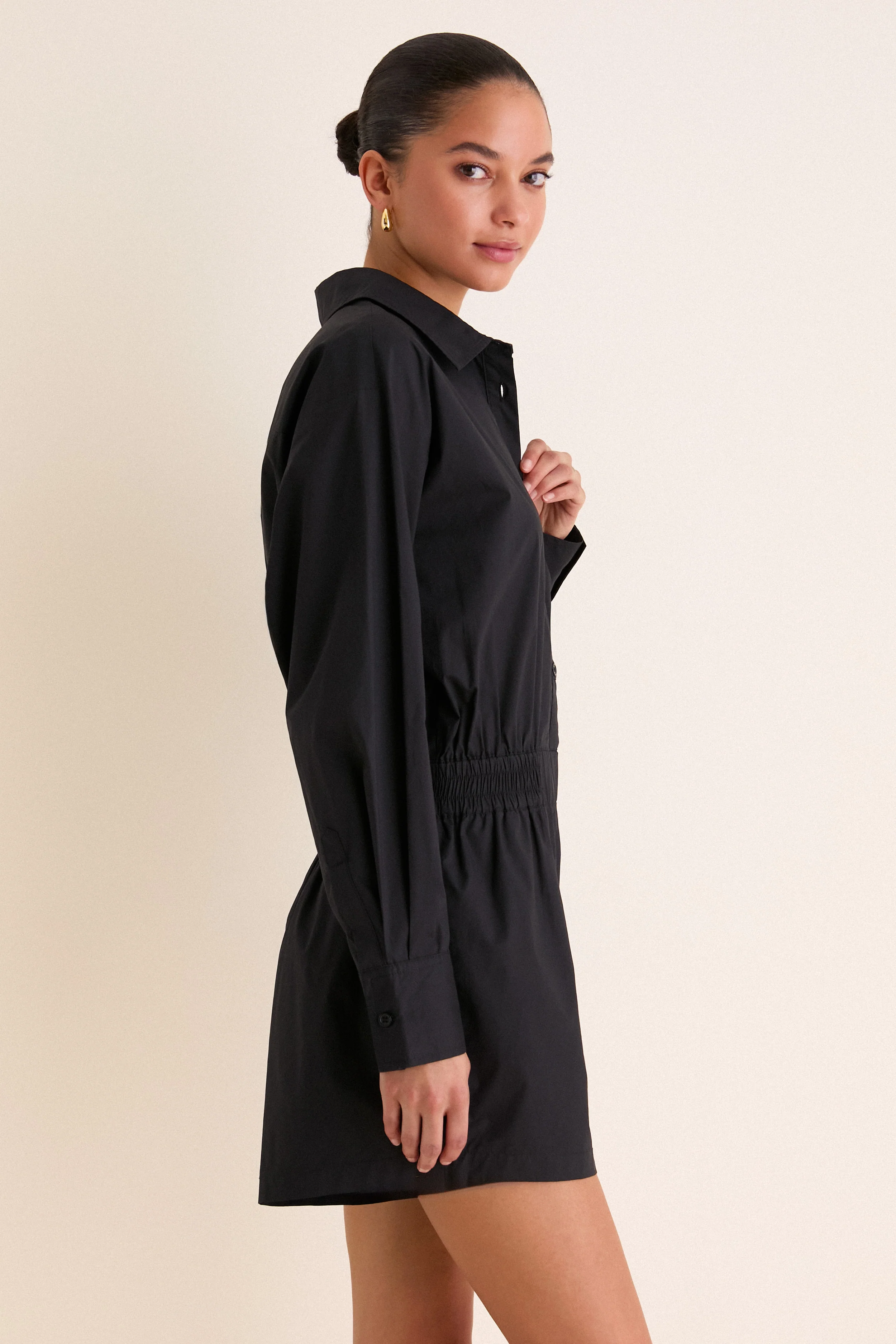 Black Hartwell Playsuit - Image 3