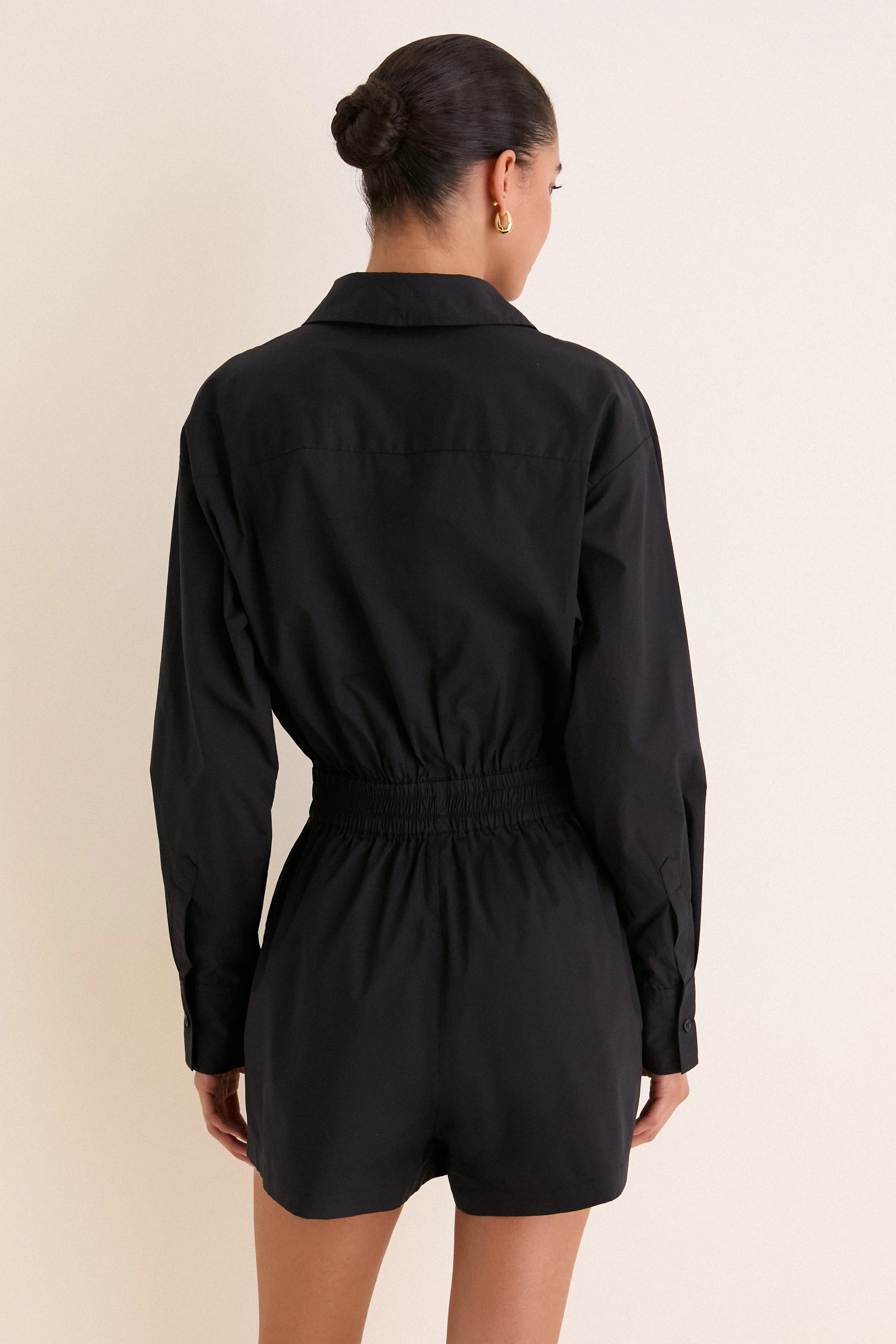 Black Hartwell Playsuit - Image 4
