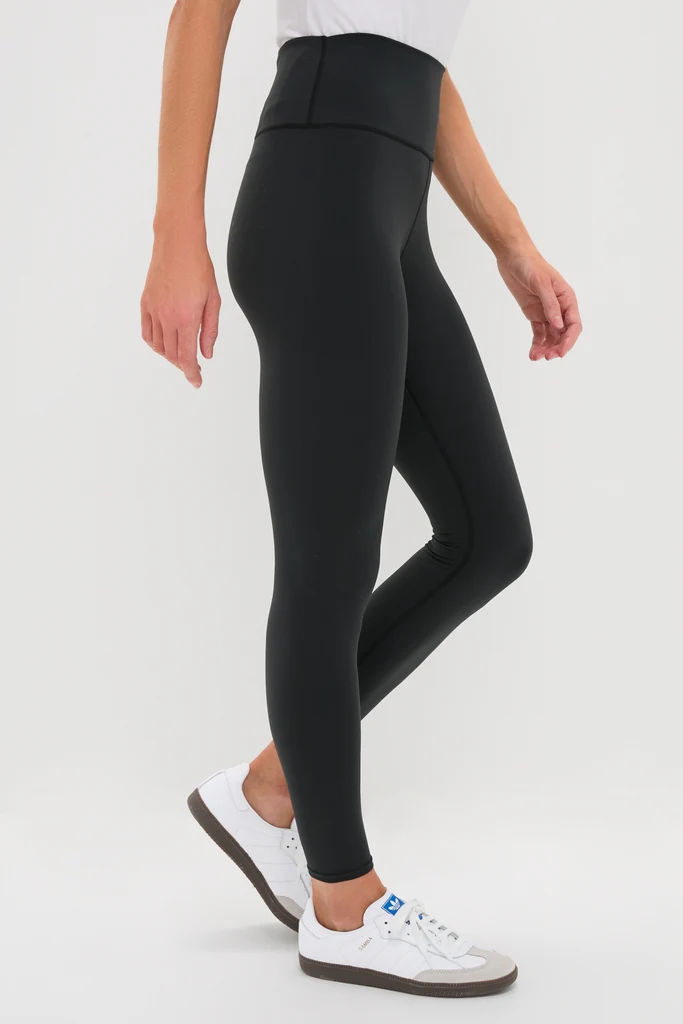 Black High Rise Compression Spandex MacKenzie Legging - Image 3