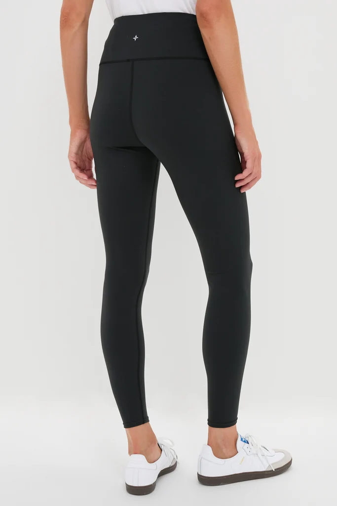 Black High Rise Compression Spandex MacKenzie Legging - Image 4