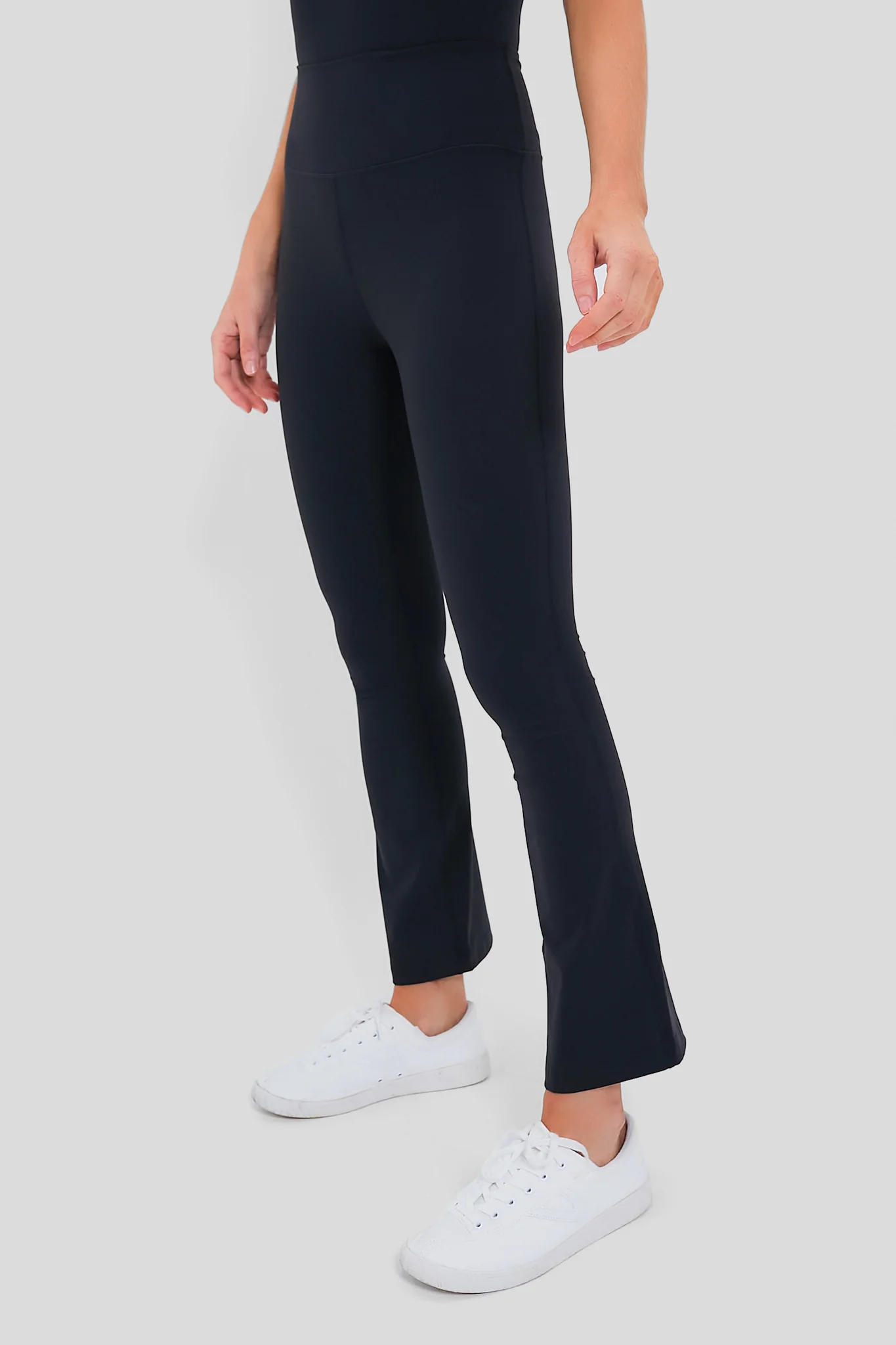 Black High Rise Compression Spandex Millie Yoga Pant - Image 4