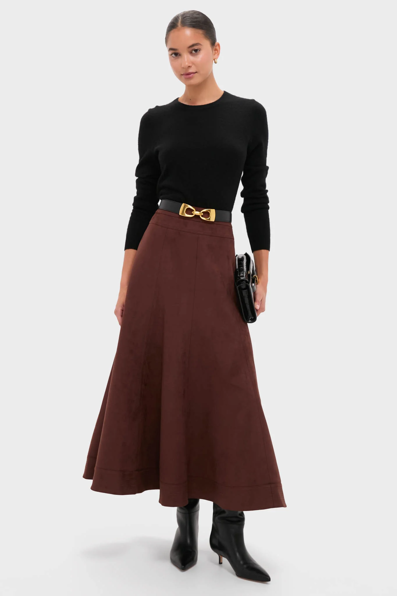Black Horsebit Belt - Image 2