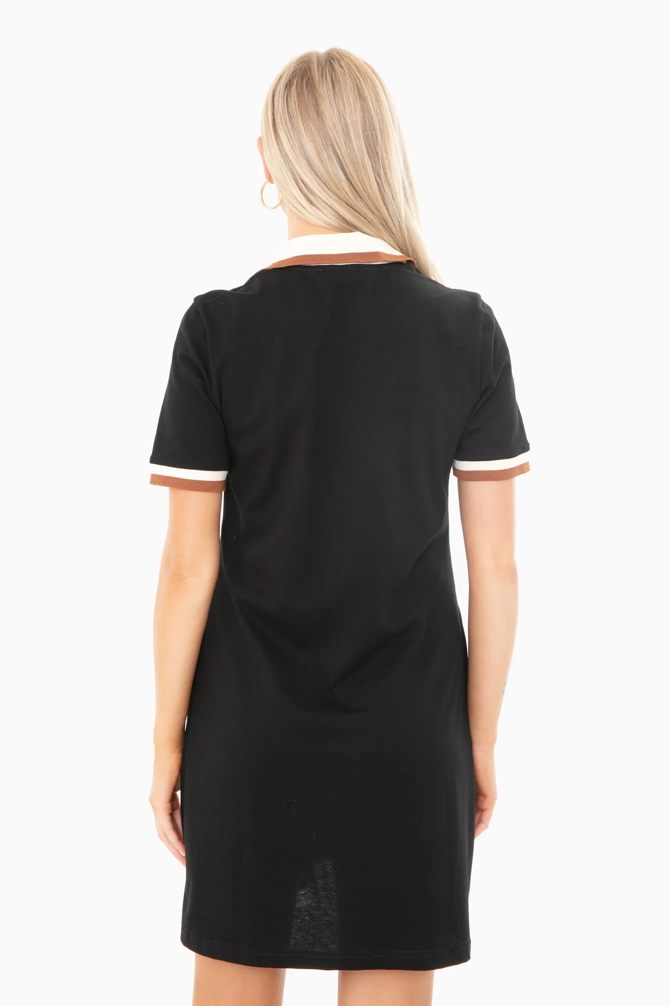 OLD Black Hutton Polo Dress - Image 4
