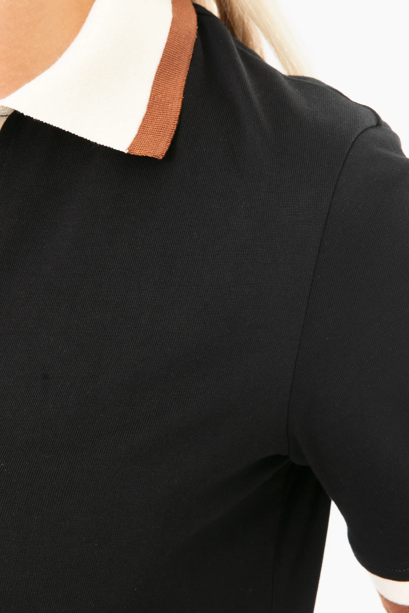 OLD Black Hutton Polo Dress - Image 5