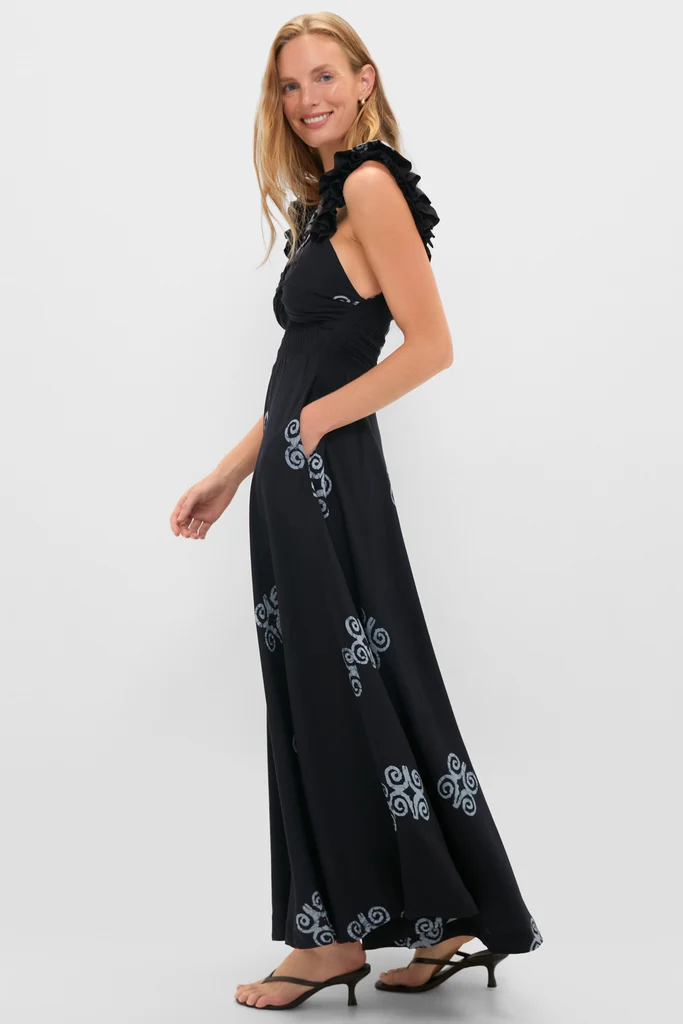 Black Ibukun Dress - Image 3