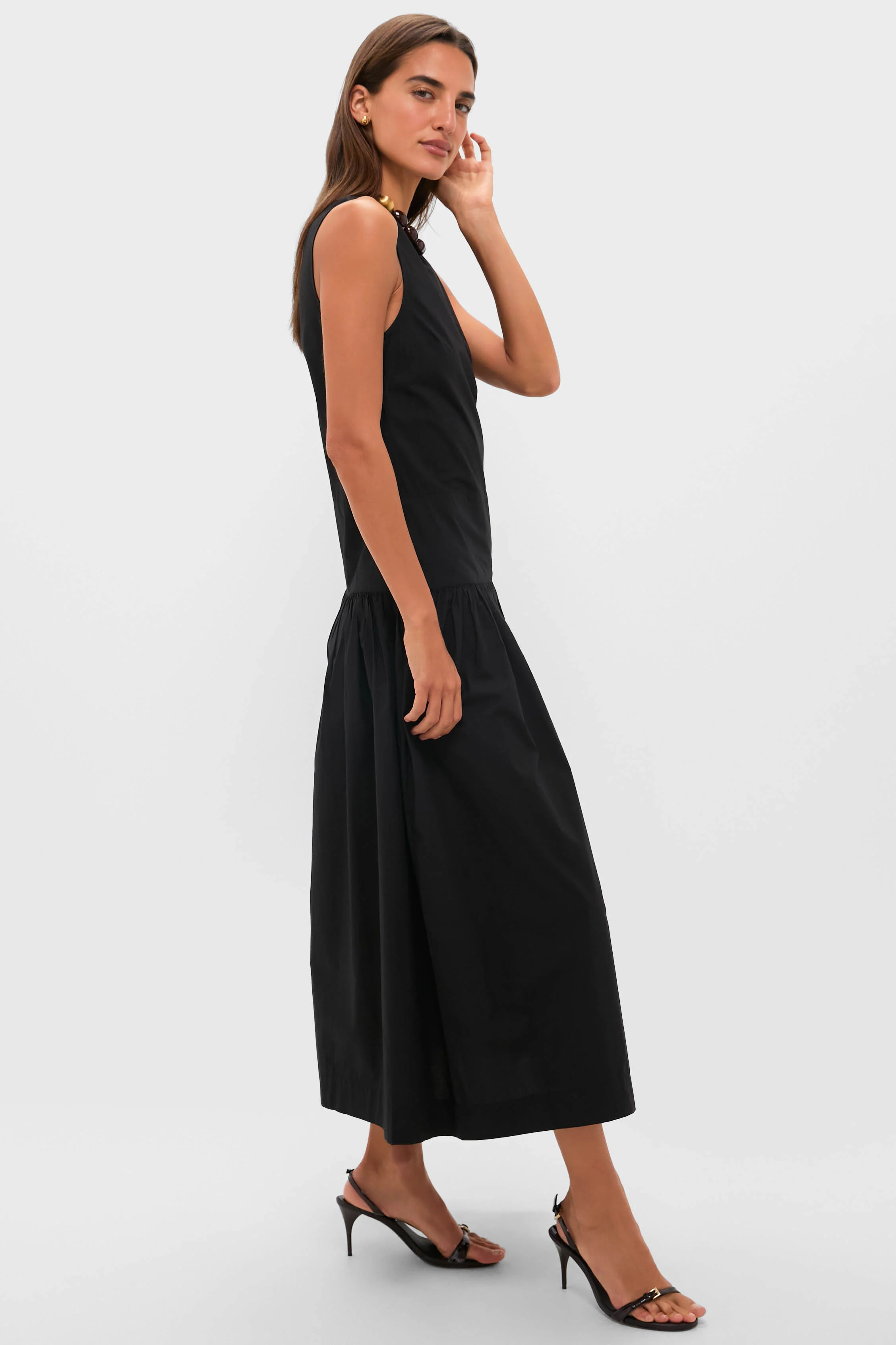 Black Jenetta Maxi Dress - Image 3