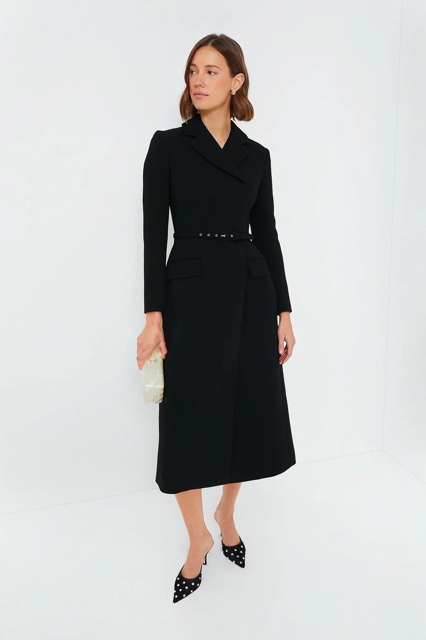 Black Kalonice Midi Dress - Image 2
