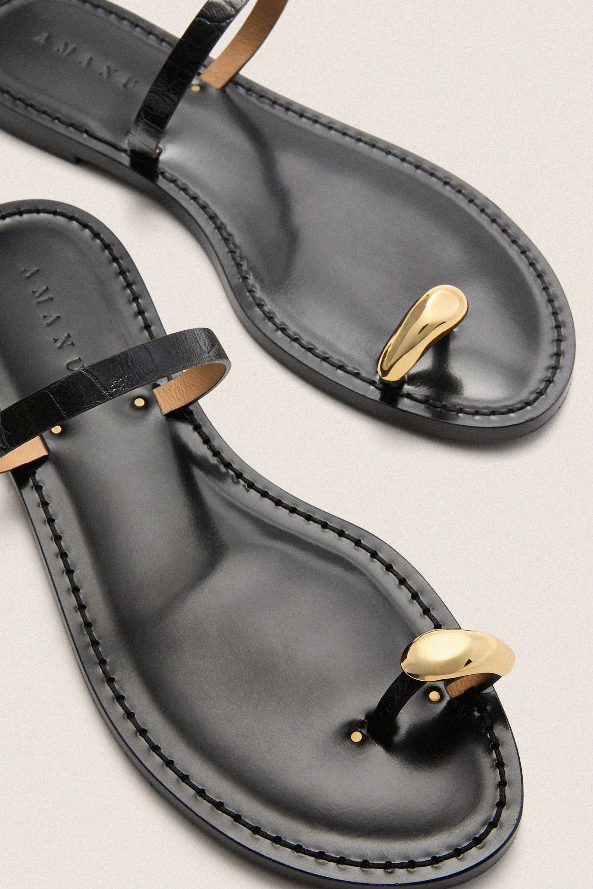 Black Kibera Sandals - Image 5