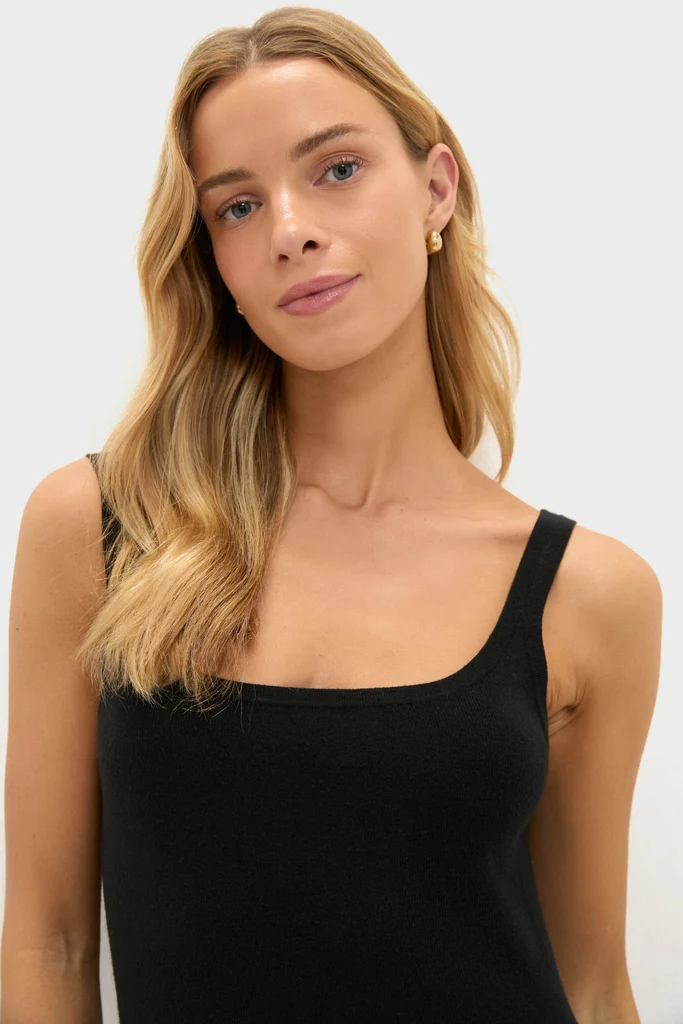 Black Knit Barrington Dress - Image 5