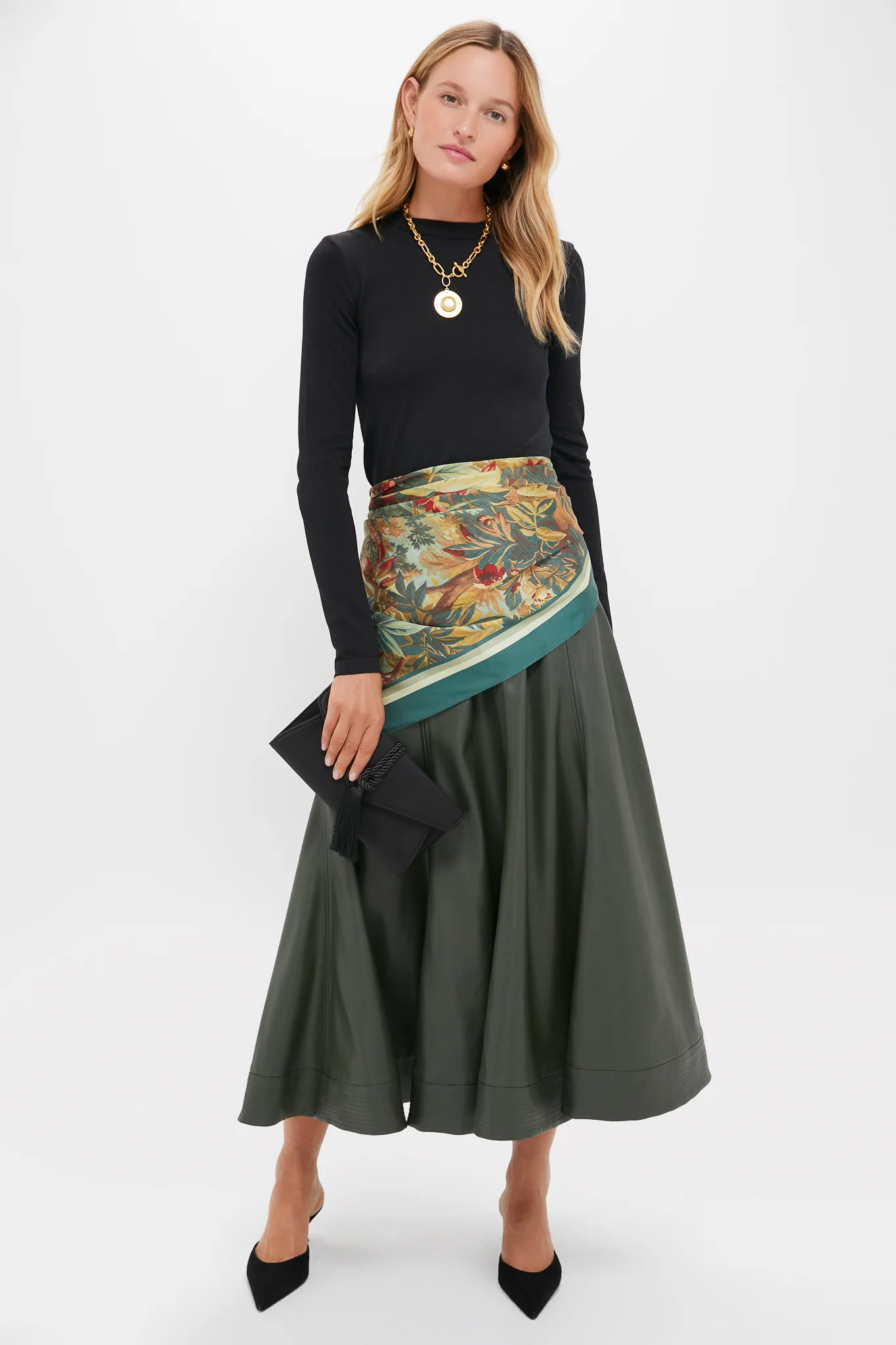 Black Knit Vanessa Top - Image 2