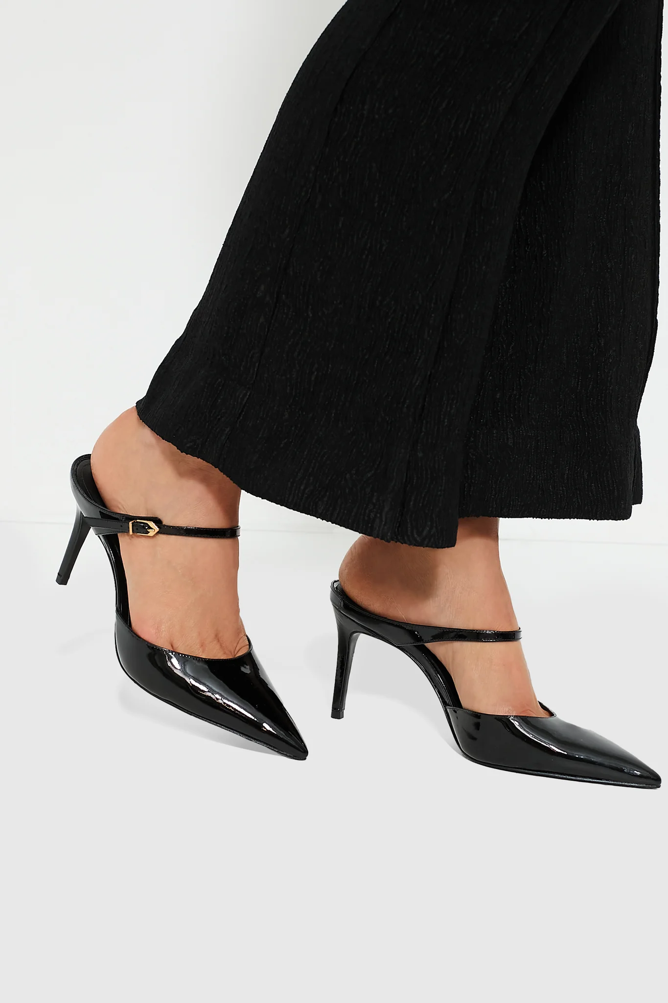 Black Laura Mules - Image 2