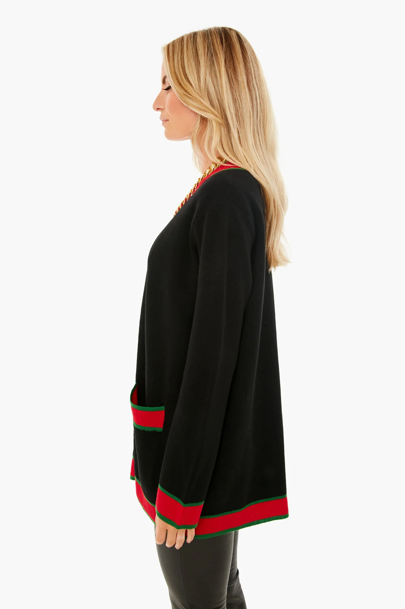 Black Lauren Cardigan - Image 3
