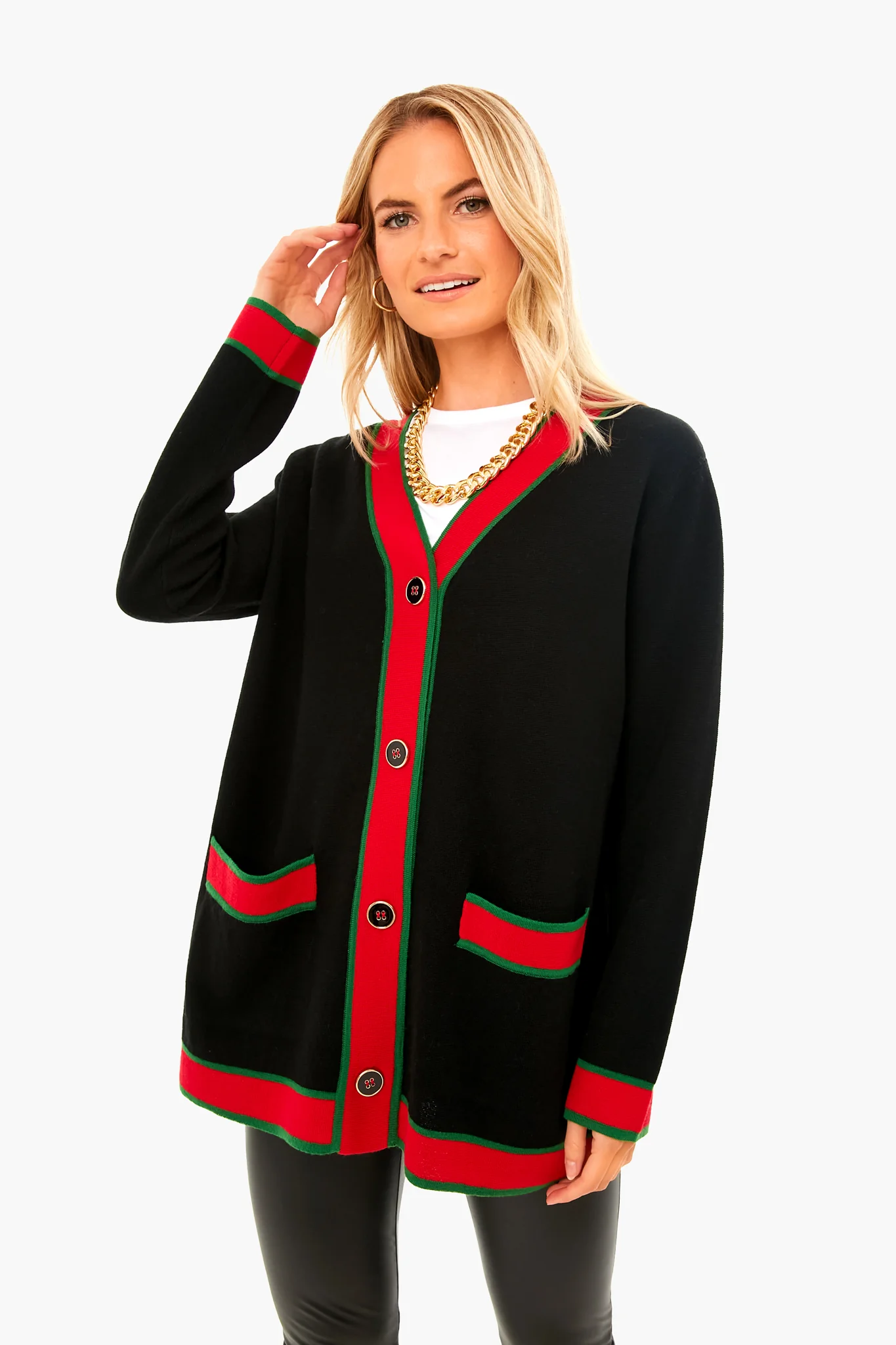 Black Lauren Cardigan - Image 5