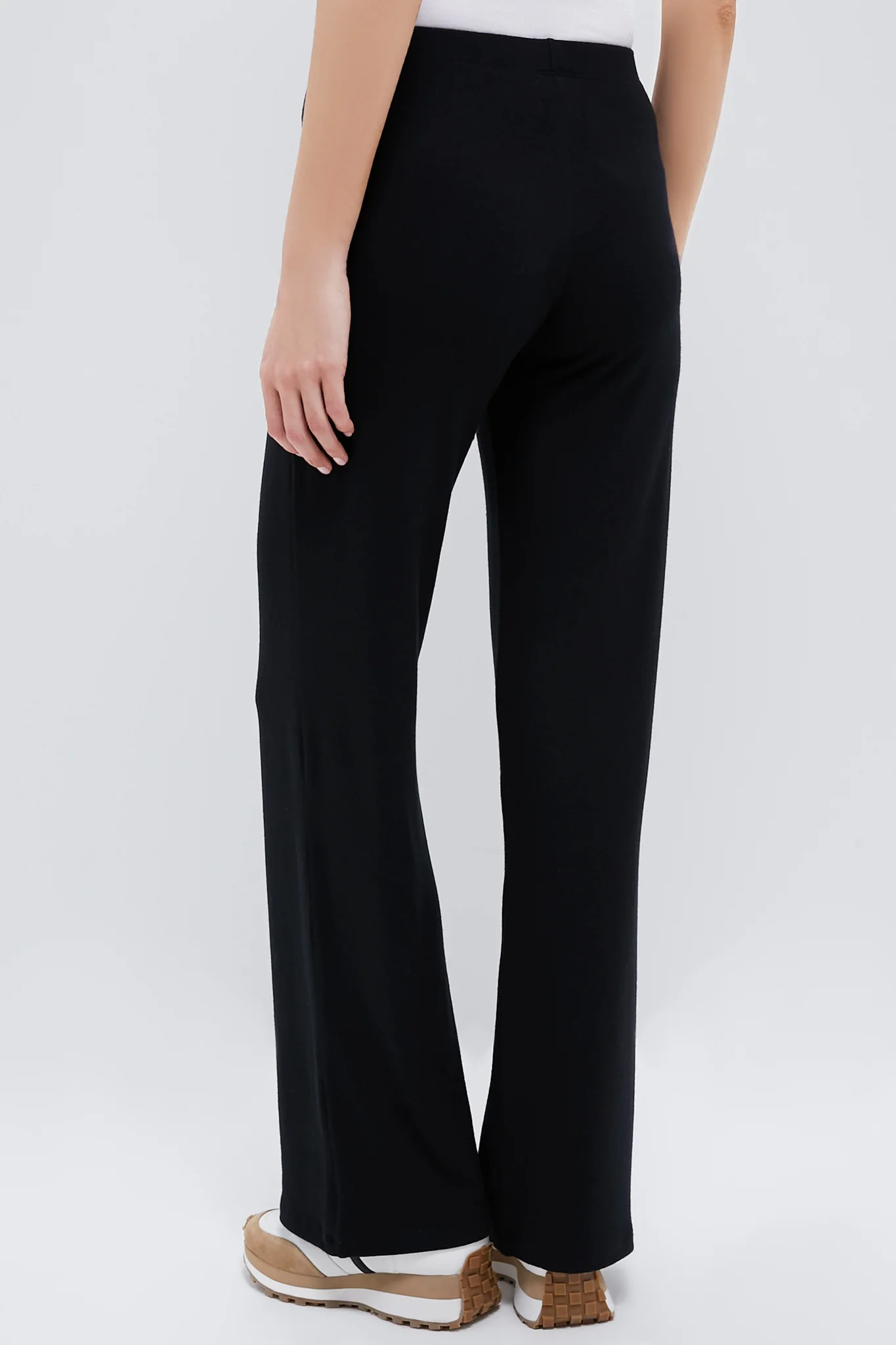 Black Lauren Wide Leg Pants - Image 4