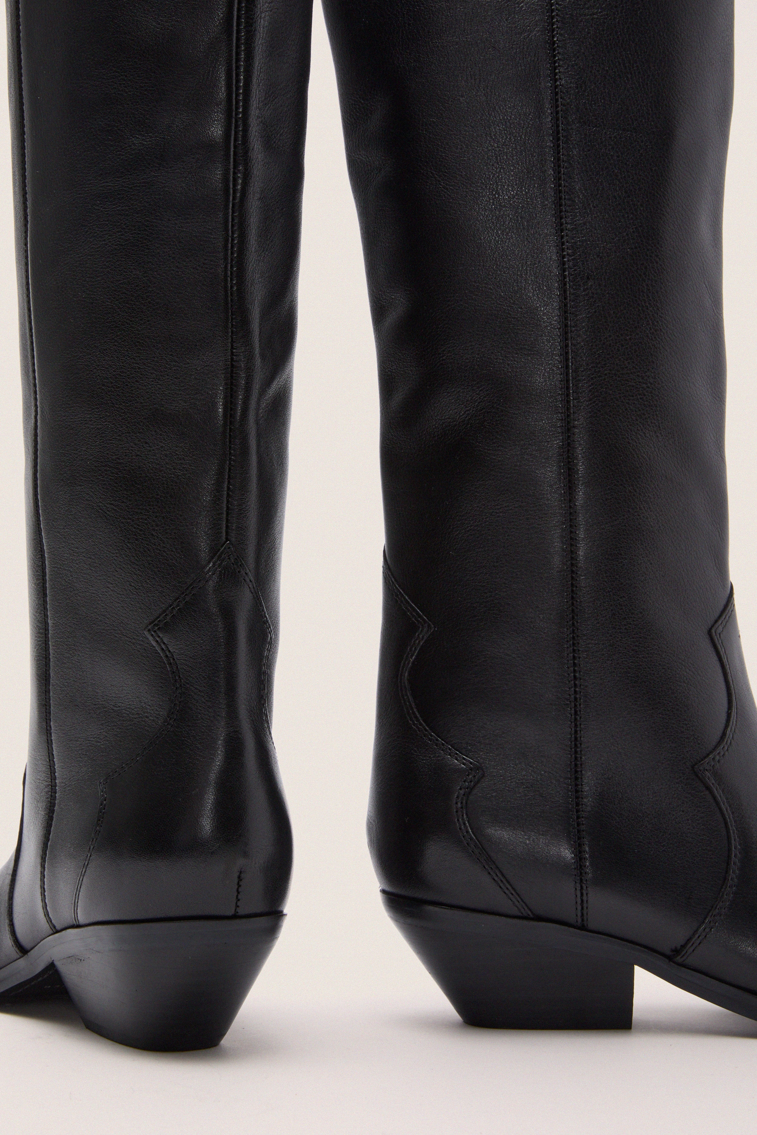 Black Leather Ander Boots - Image 5