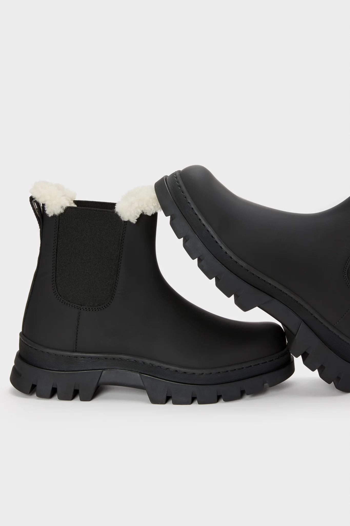 Black Leather Highland Boot - Image 4
