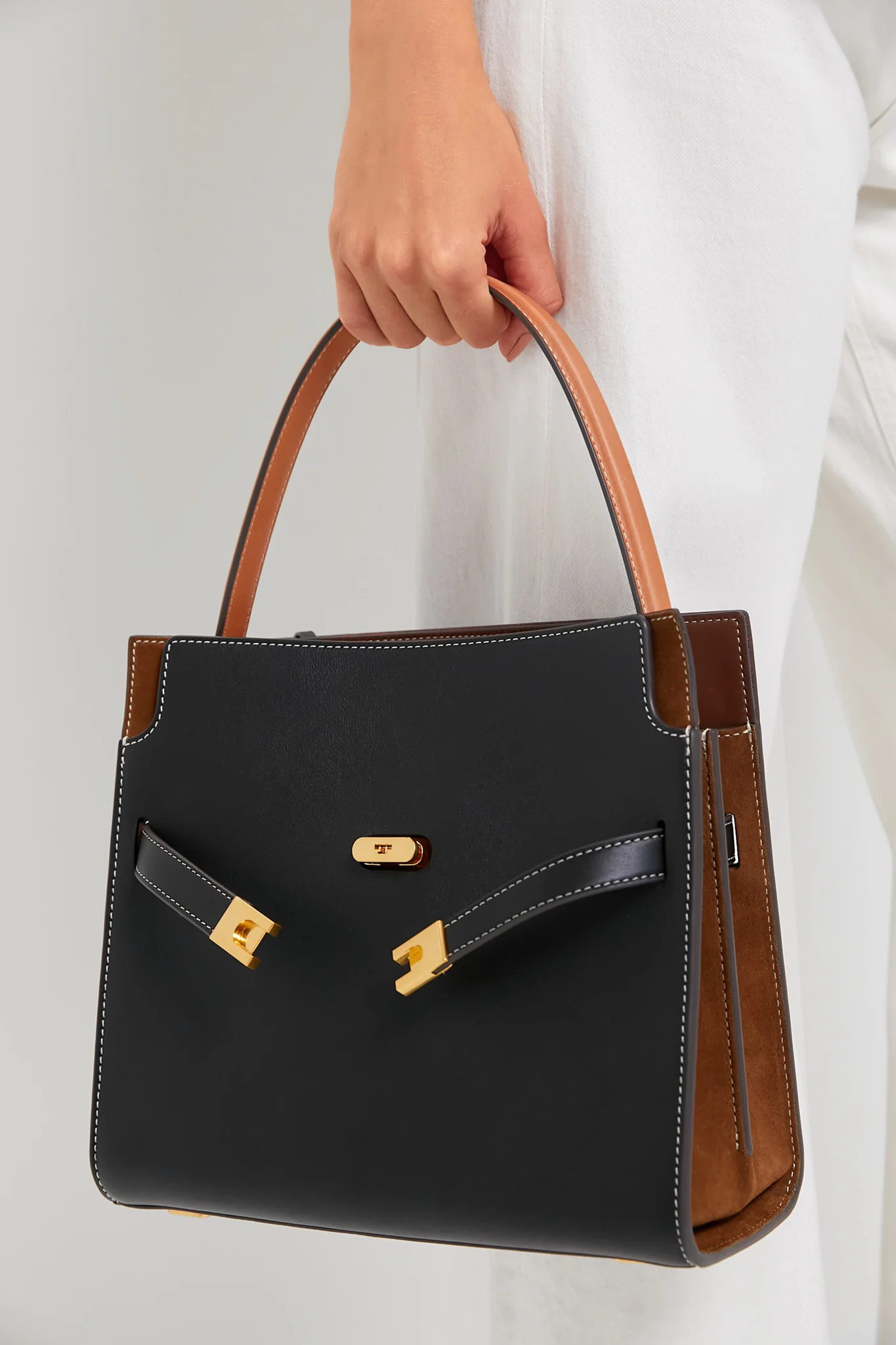 Black Lee Radziwill Small Double Bag - Image 4