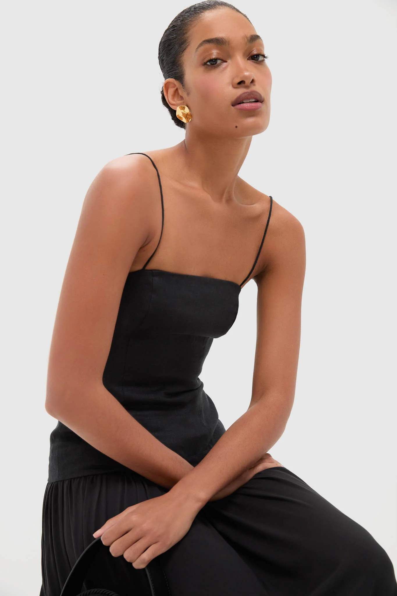 Black Lenise Maxi Dress - Image 5