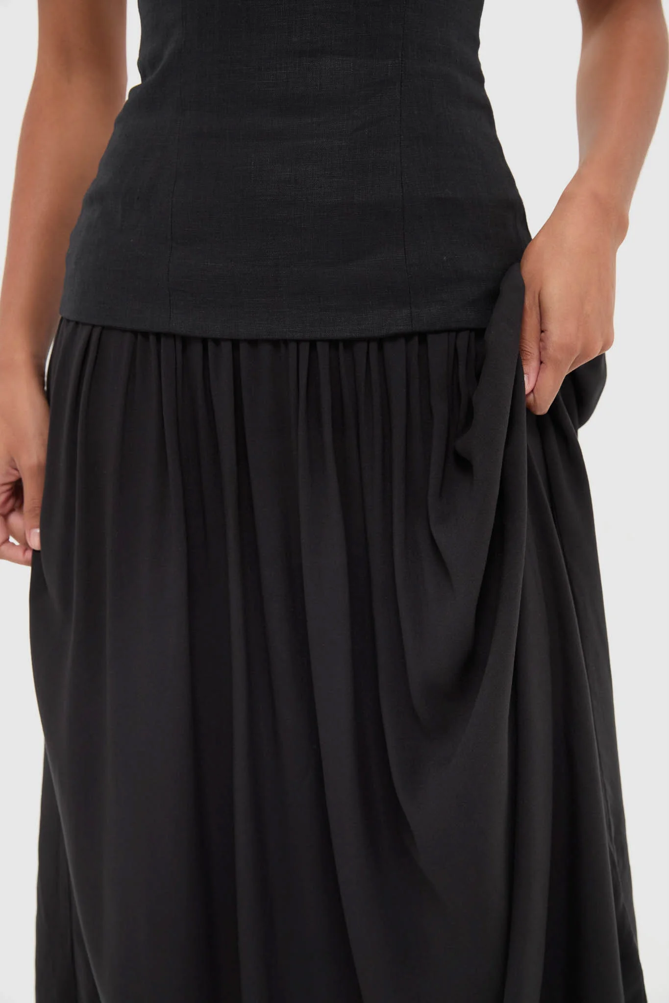 Black Lenise Maxi Dress - Image 6