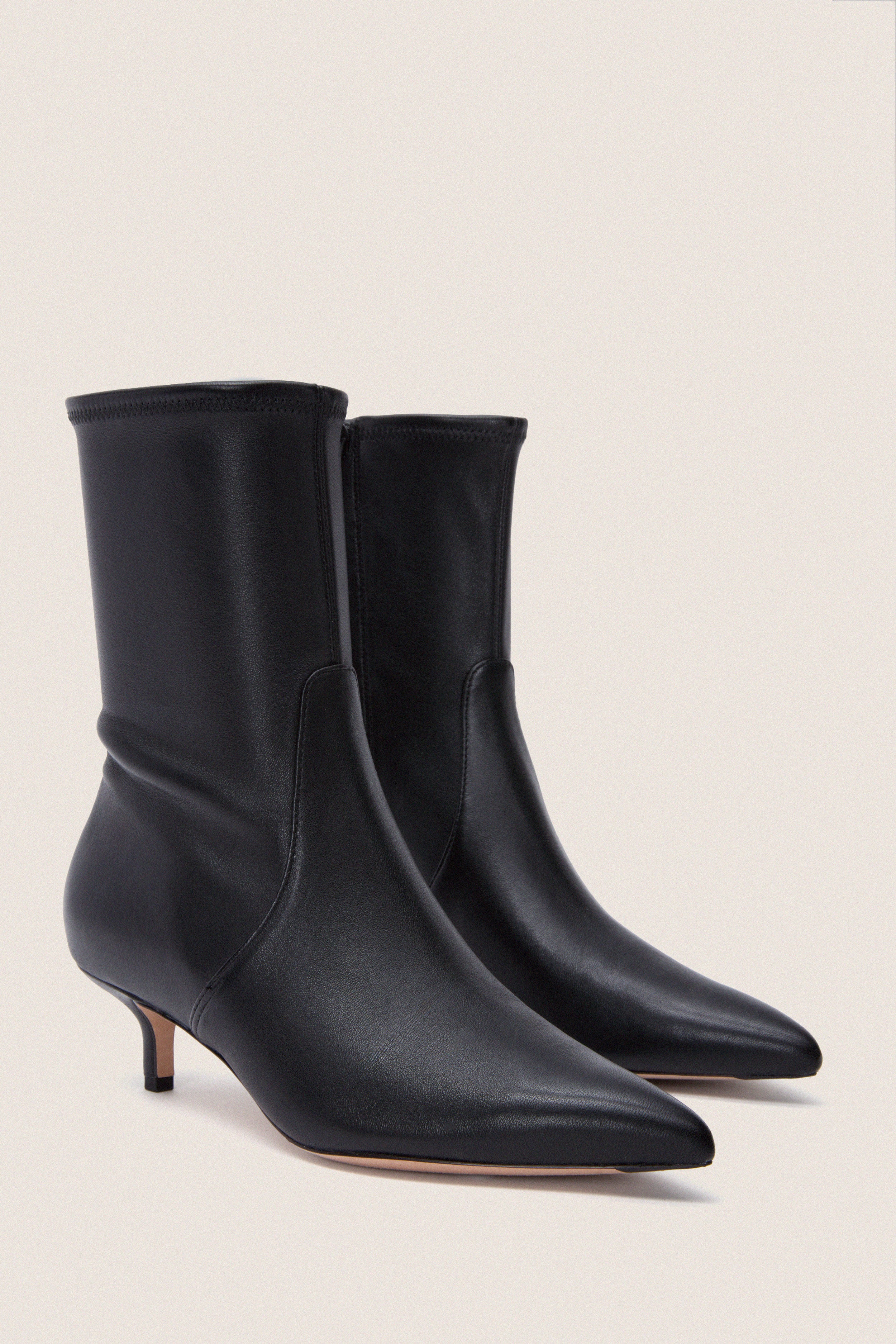 Black Lisa 45 Stretch Boots - Image 3
