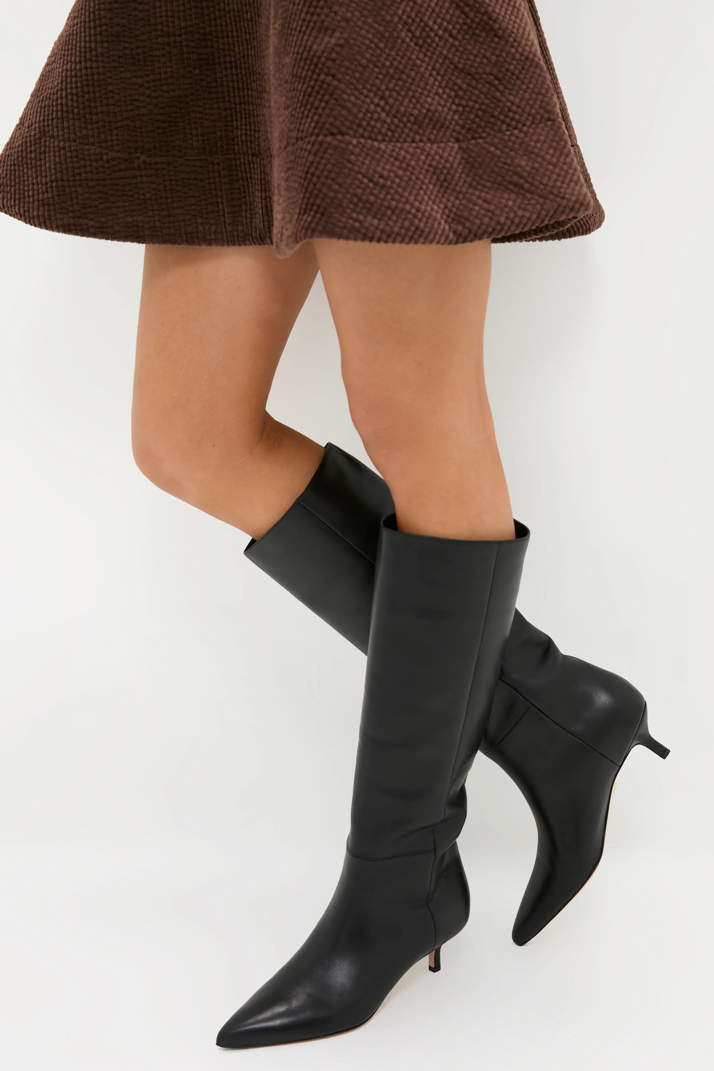 Black Lisa 45 Tall Shaft Boots - Image 2