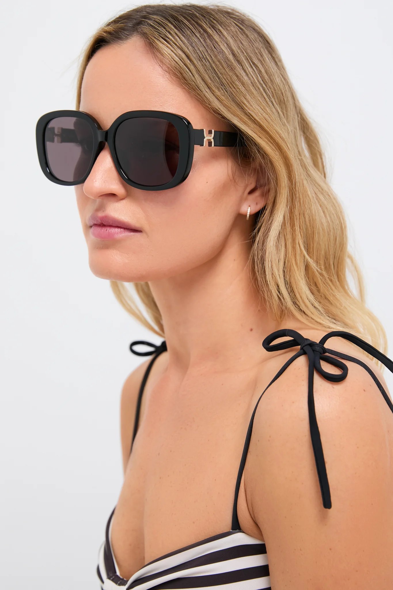 Black Marcie Sunglasses - Image 2