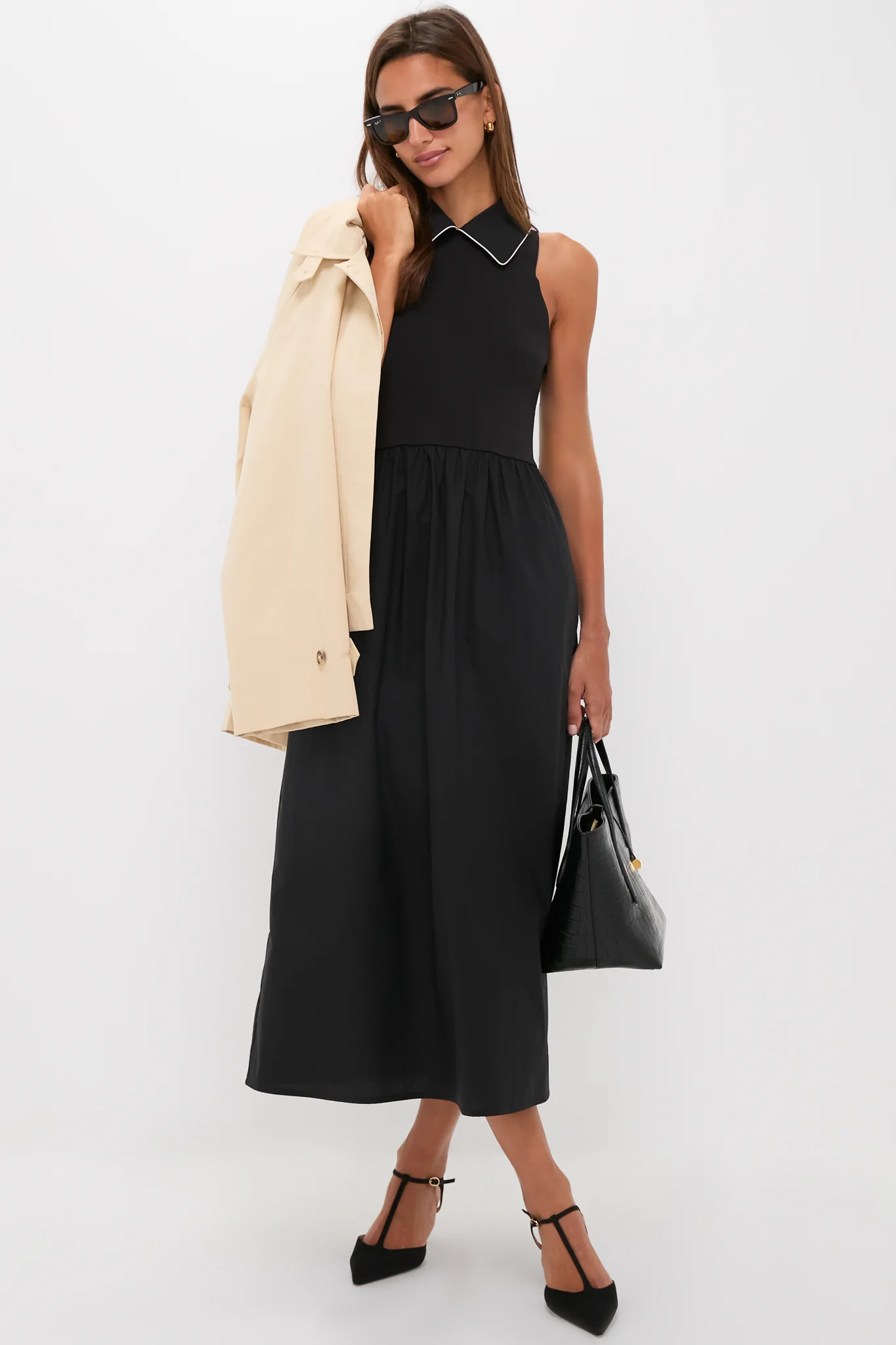Black Marina Dress - Image 2