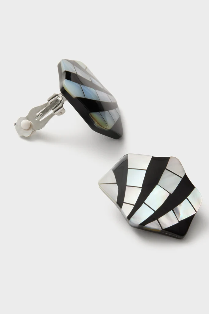 Black Maris Earrings - Image 4