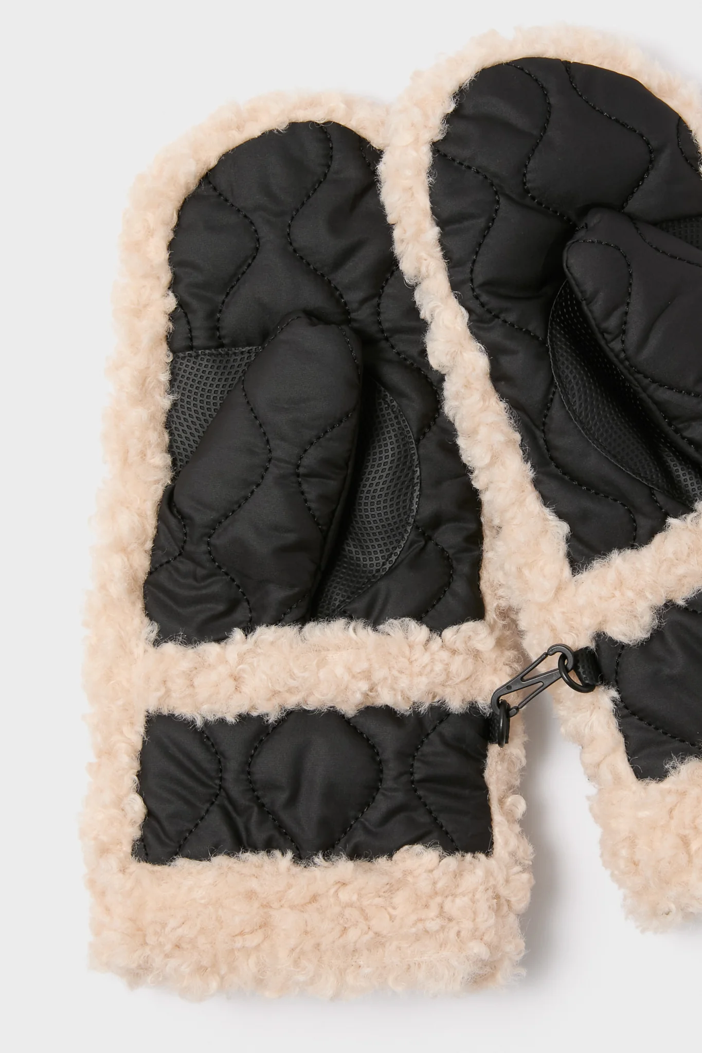 Black Marnie Waterproof Mittens - Image 4