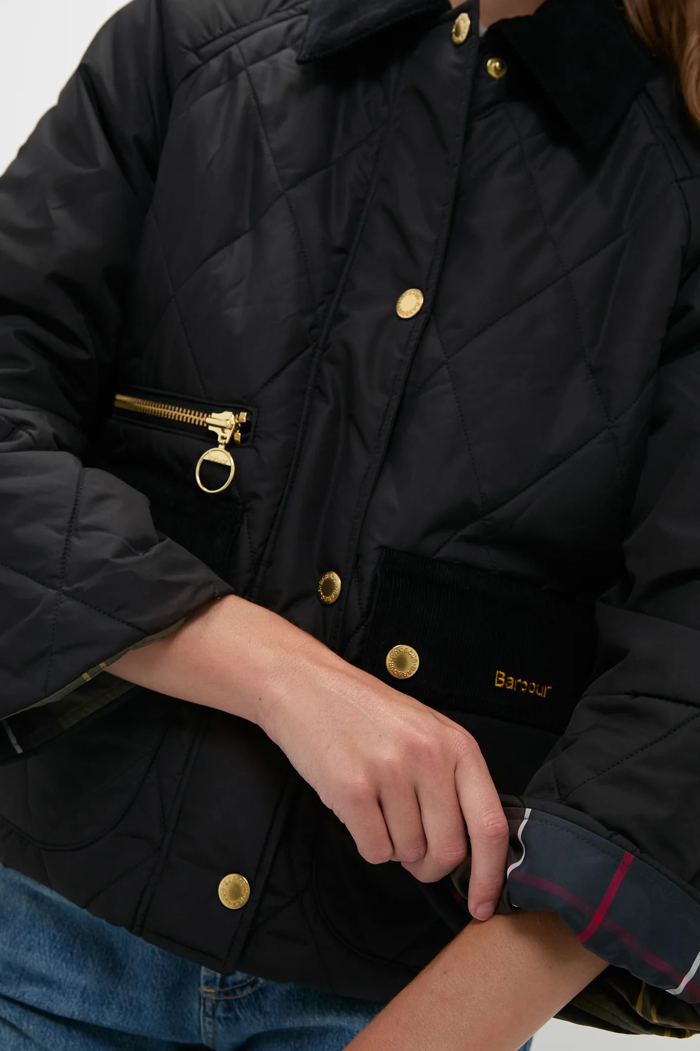 Black Martha Quilted Jacket - Image 5