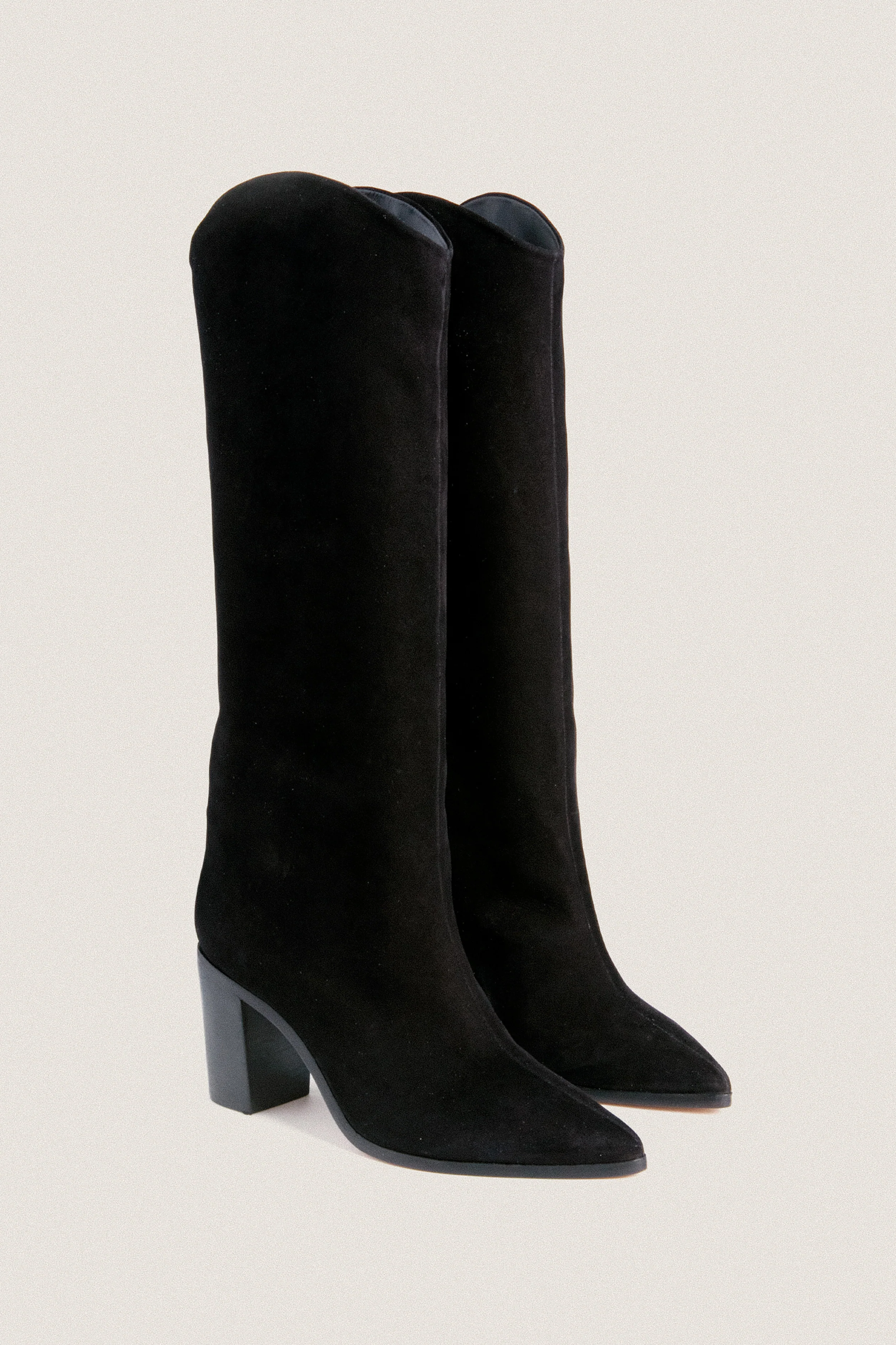 Black Maryana Block Boots - Image 4