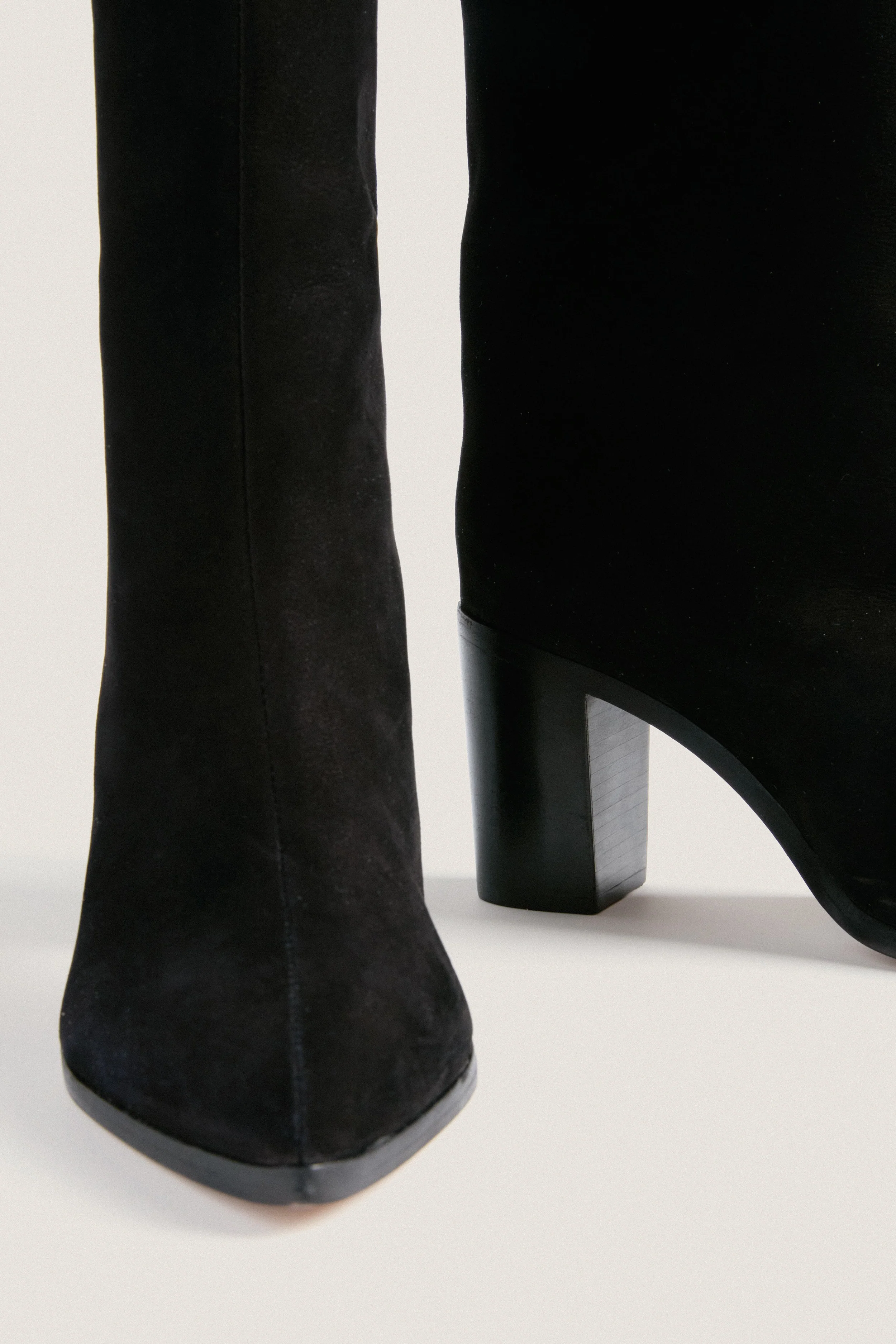 Black Maryana Block Boots - Image 5