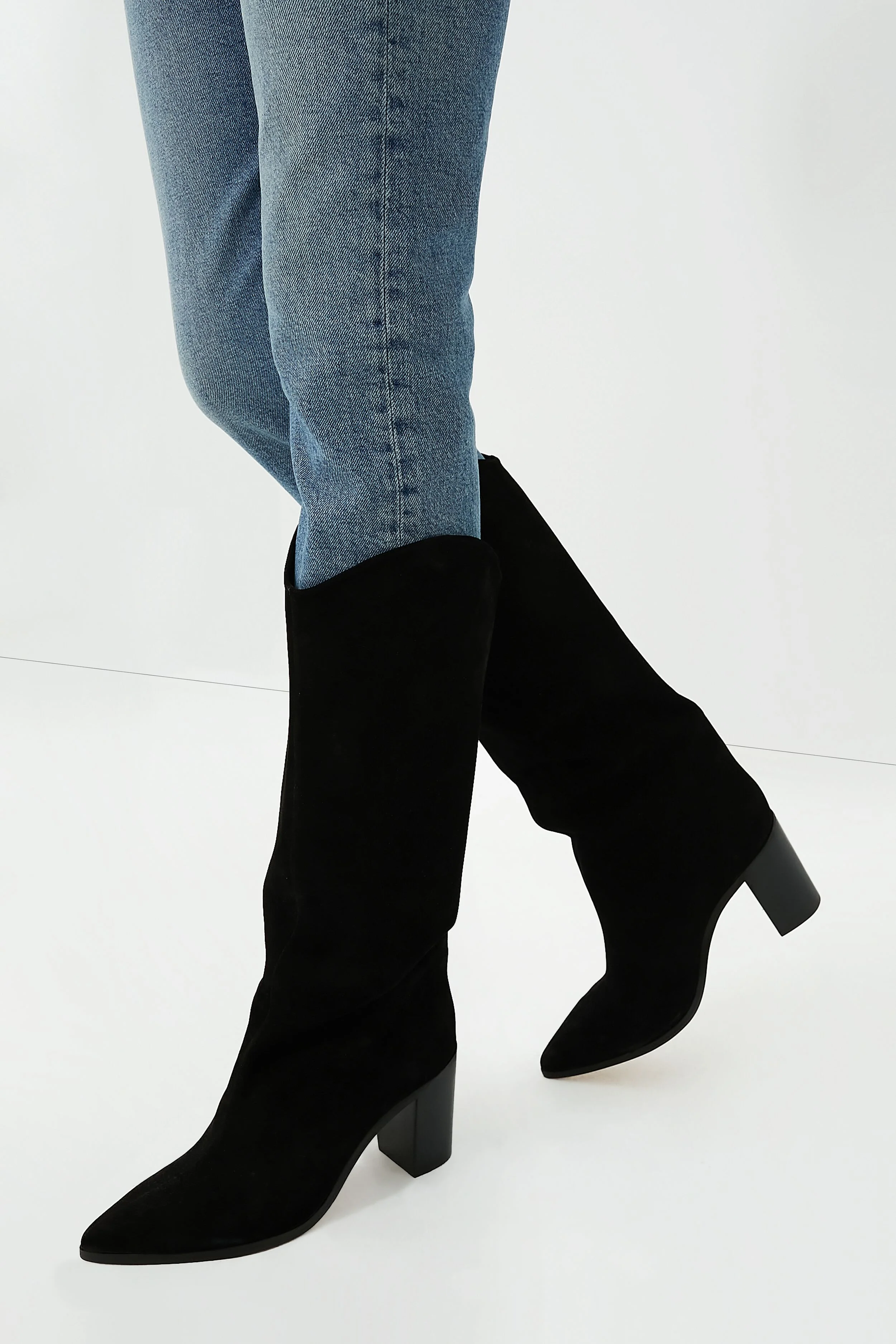 Black Maryana Block Boots - Image 6