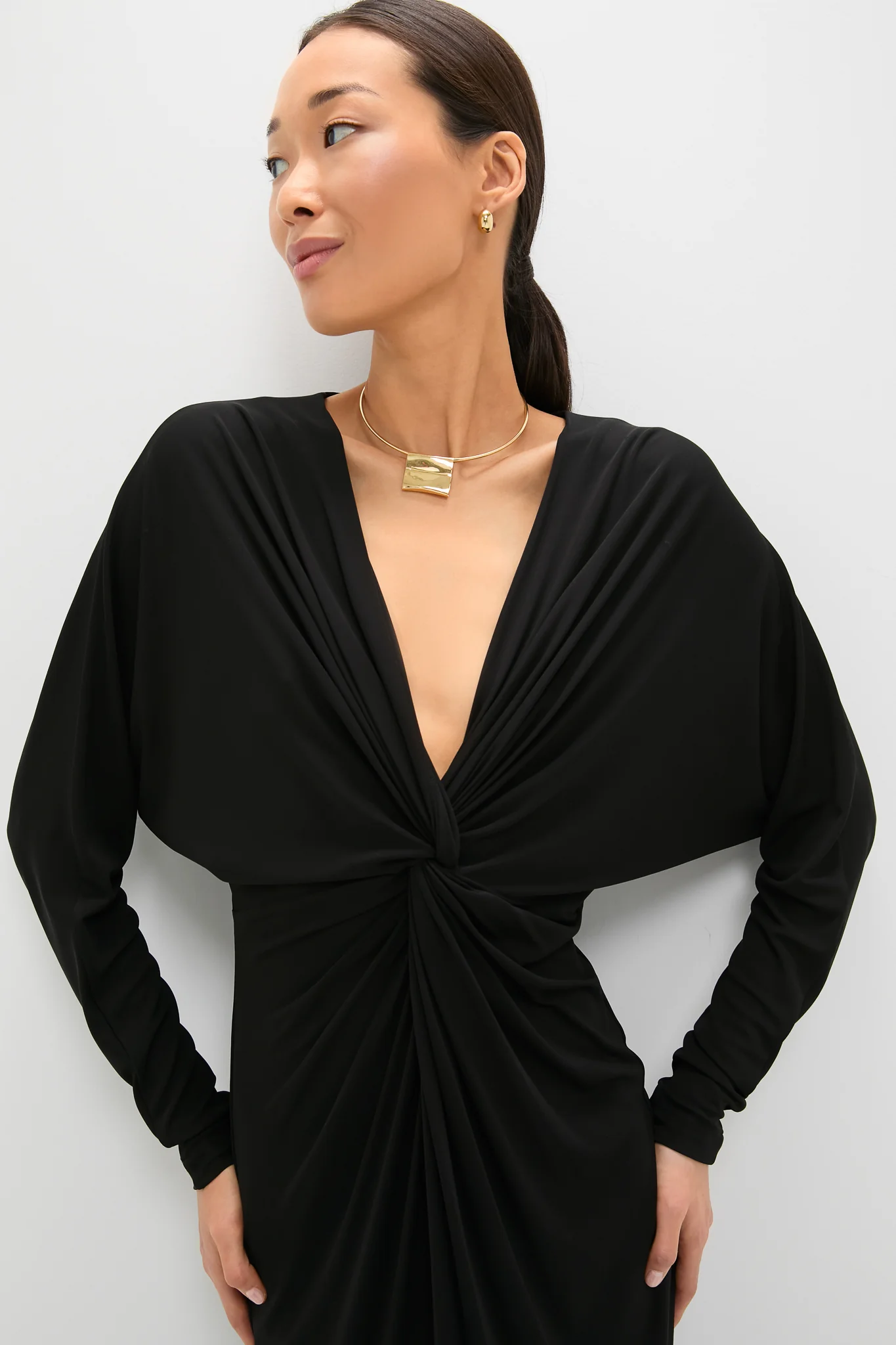 Black Mathilde Dress - Image 5