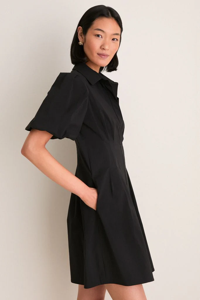 Black Mini Delaney Dress - Image 3