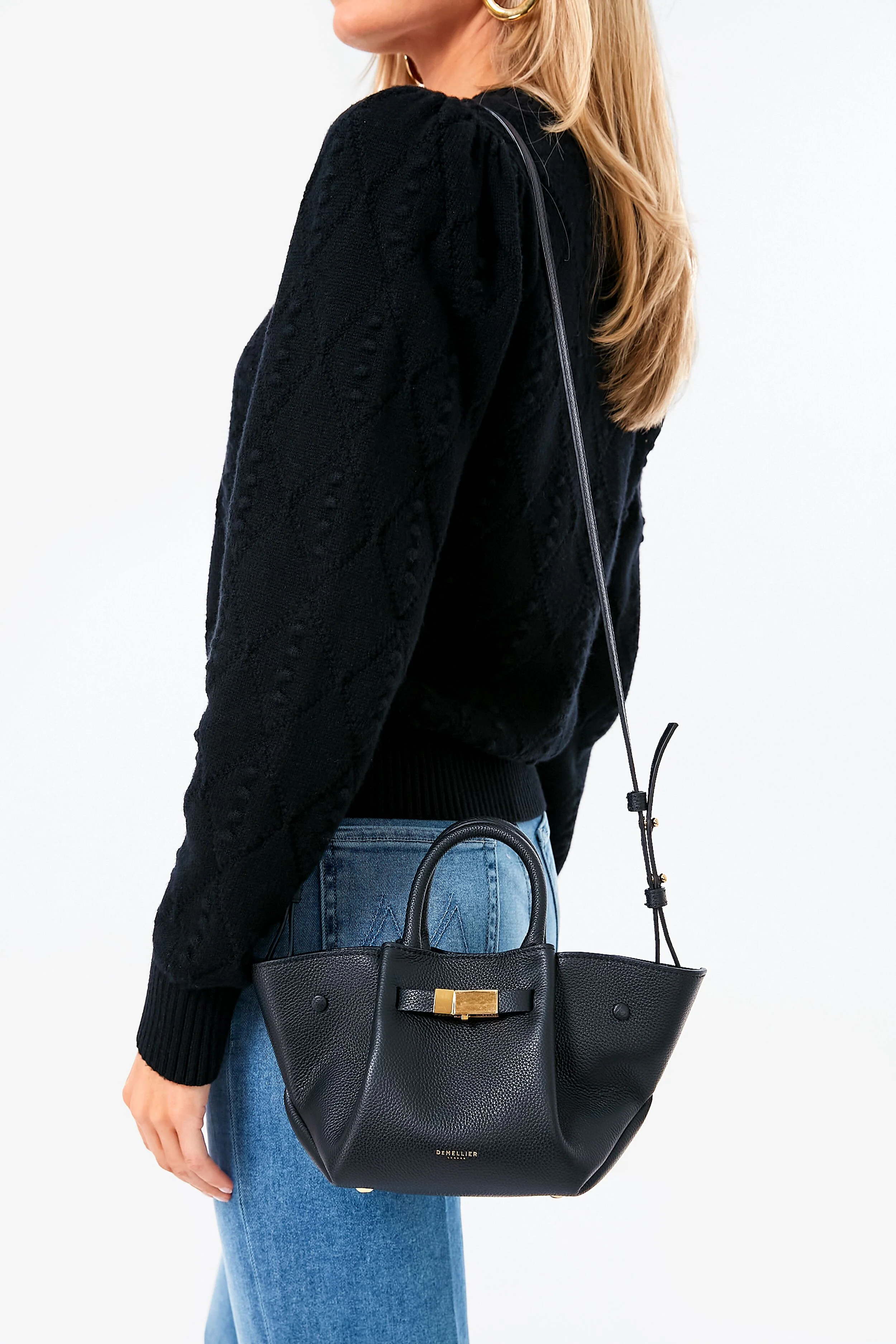 Black Mini New York Bag - Image 5