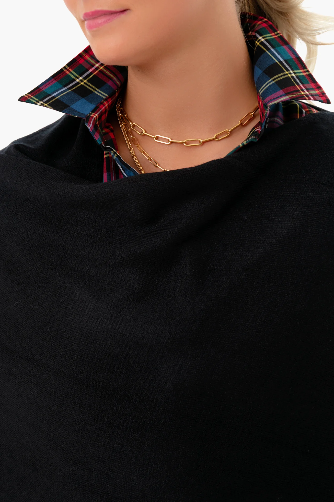 Black Monterey Poncho - Image 5