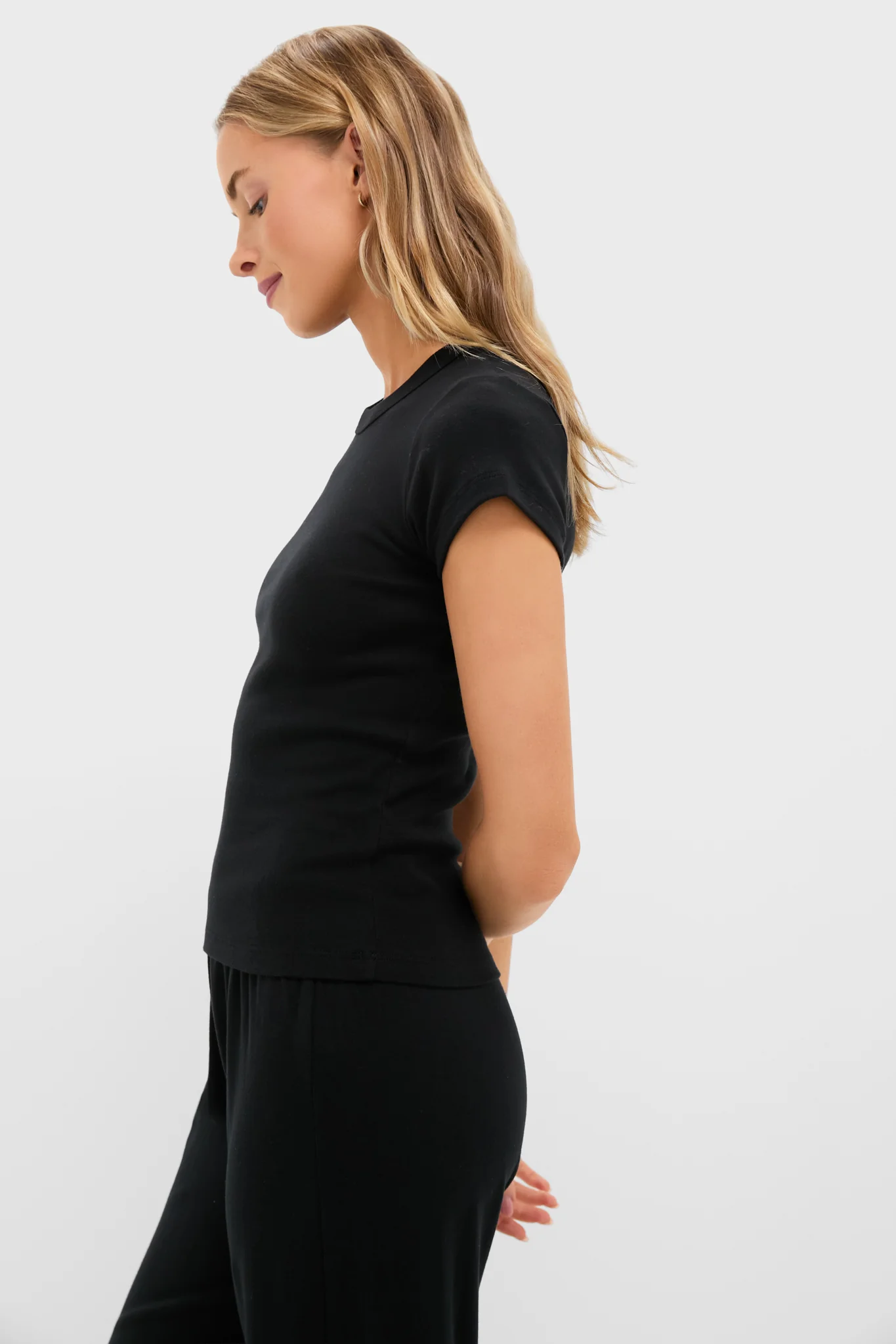 Black Nando Slim Fit Tee - Image 3
