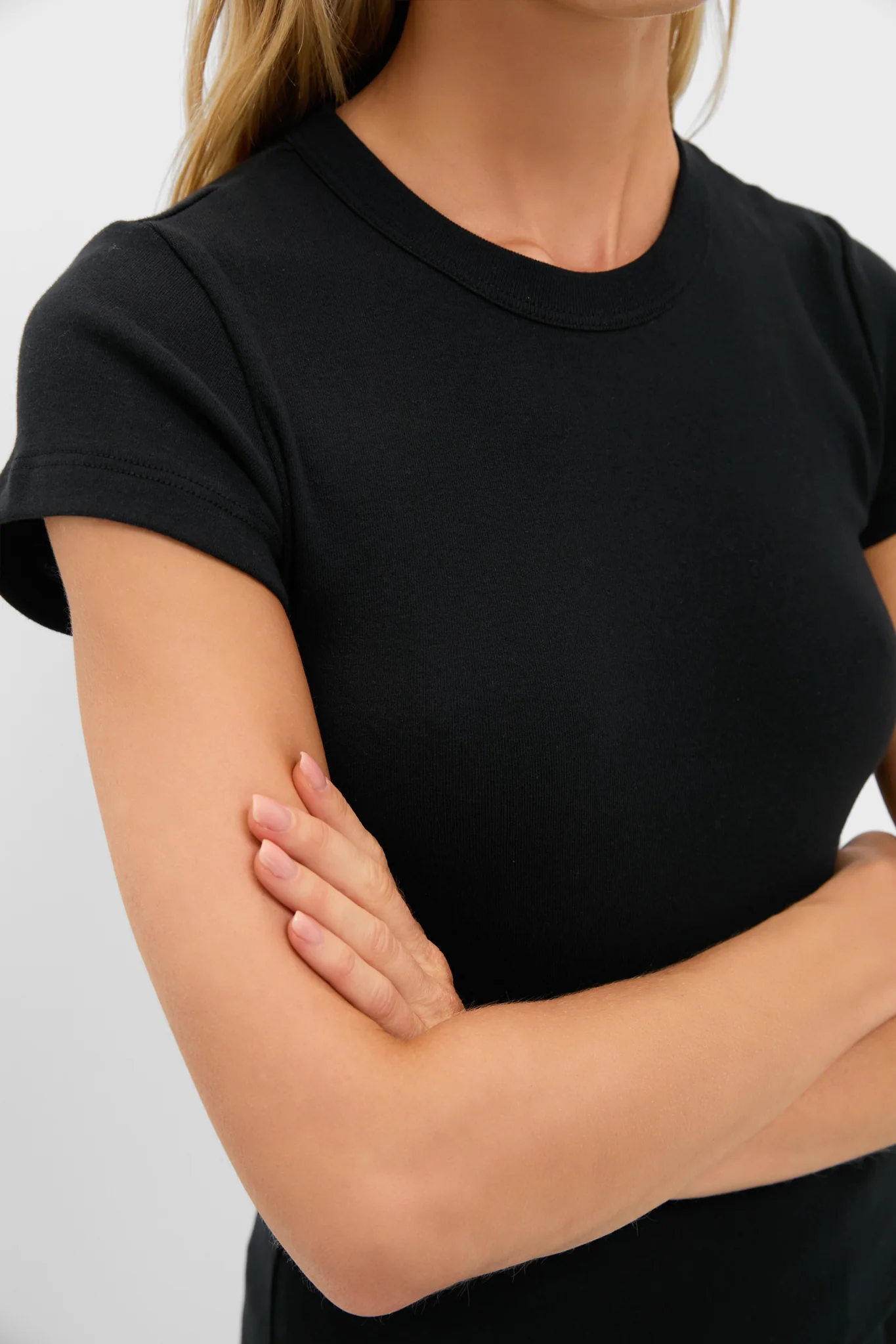 Black Nando Slim Fit Tee - Image 5