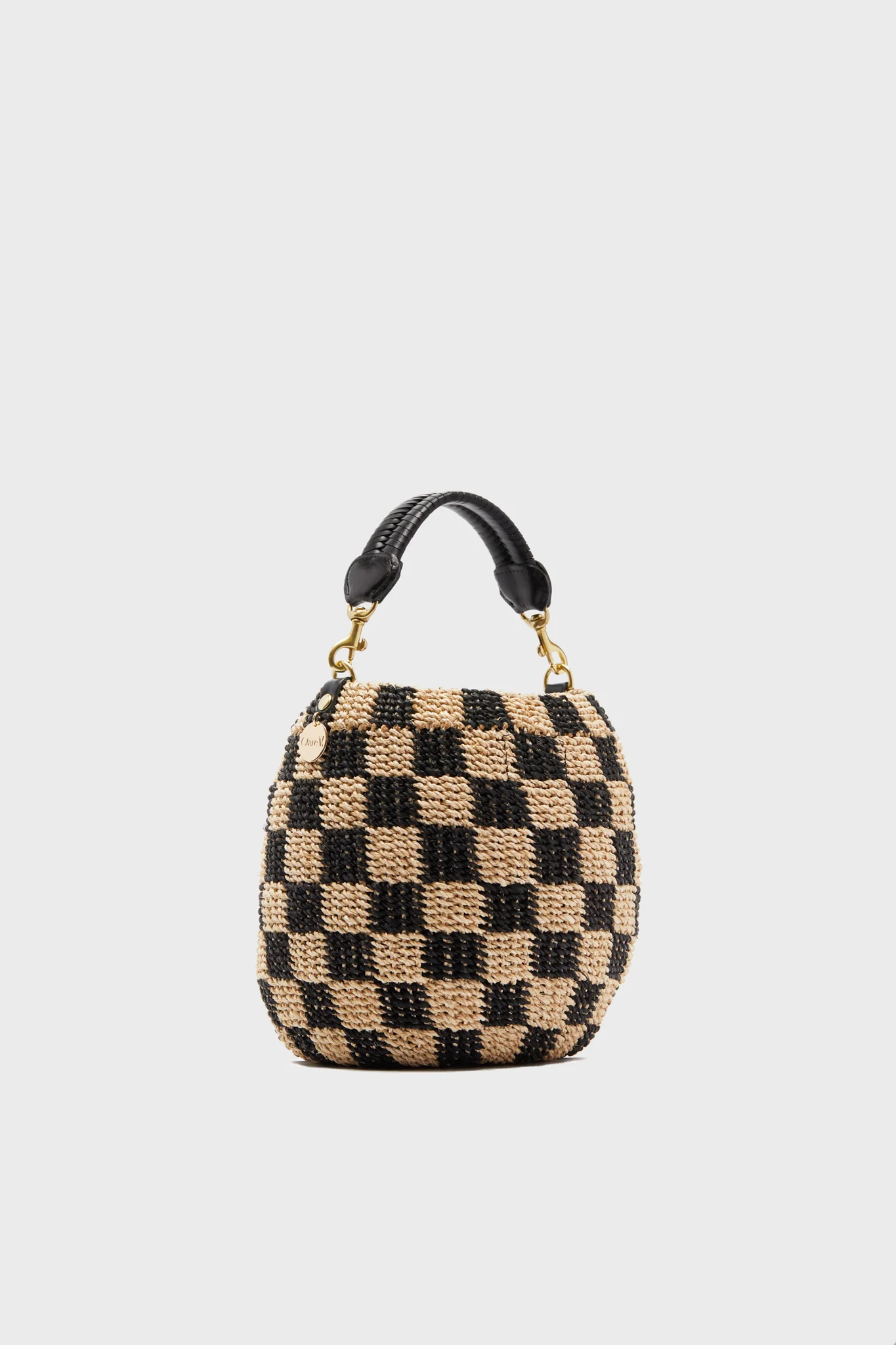 Black & Natural Checker Pot de Miel - Image 4