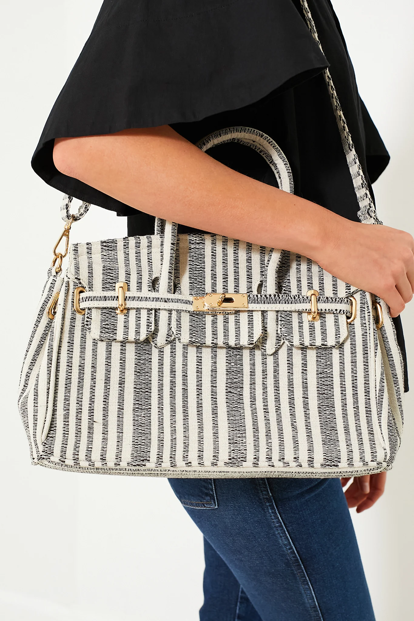Black Natural Dixie Bag - Image 6