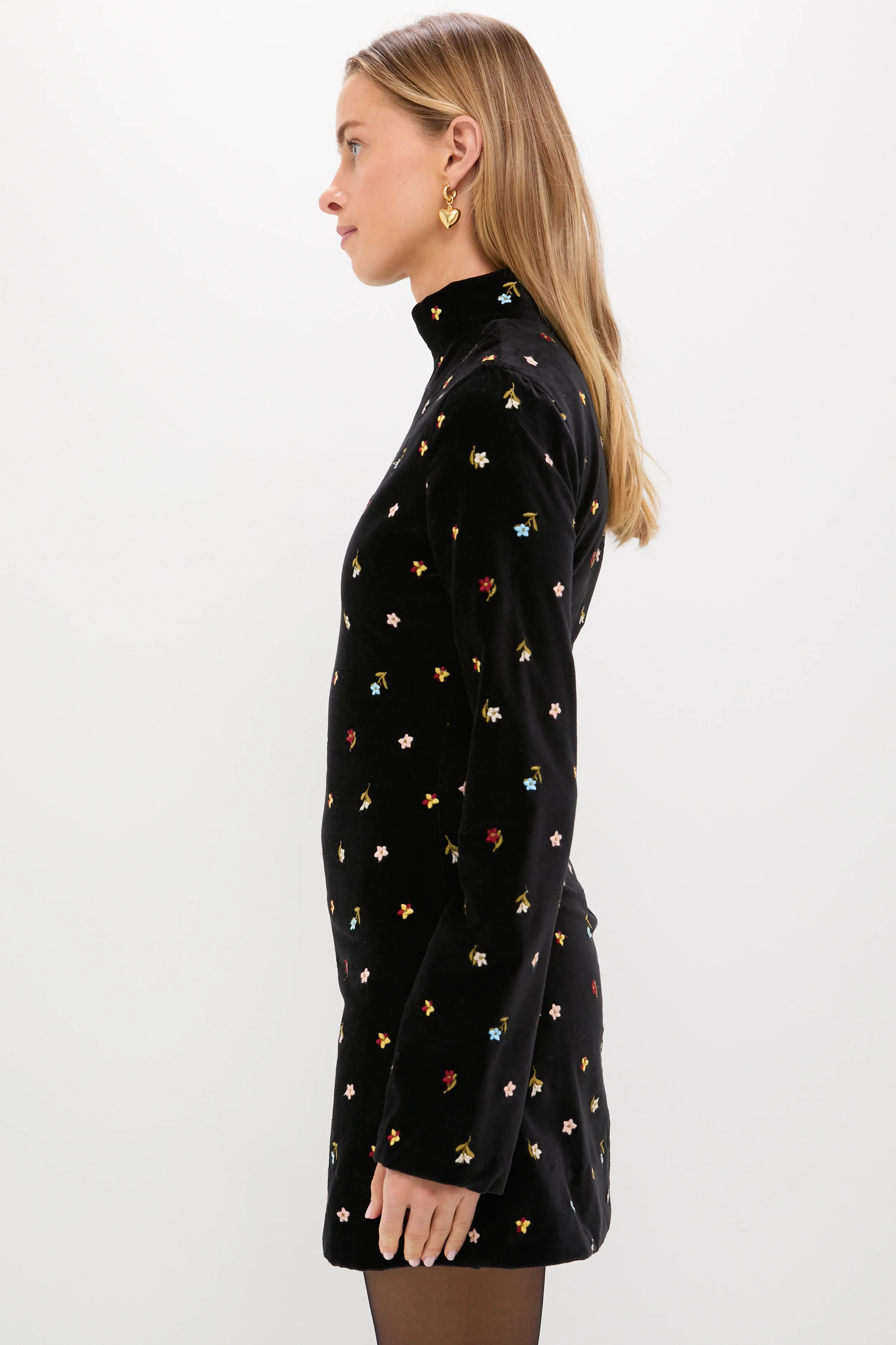 Black Onyx Romy Bouquet Dress - Image 3