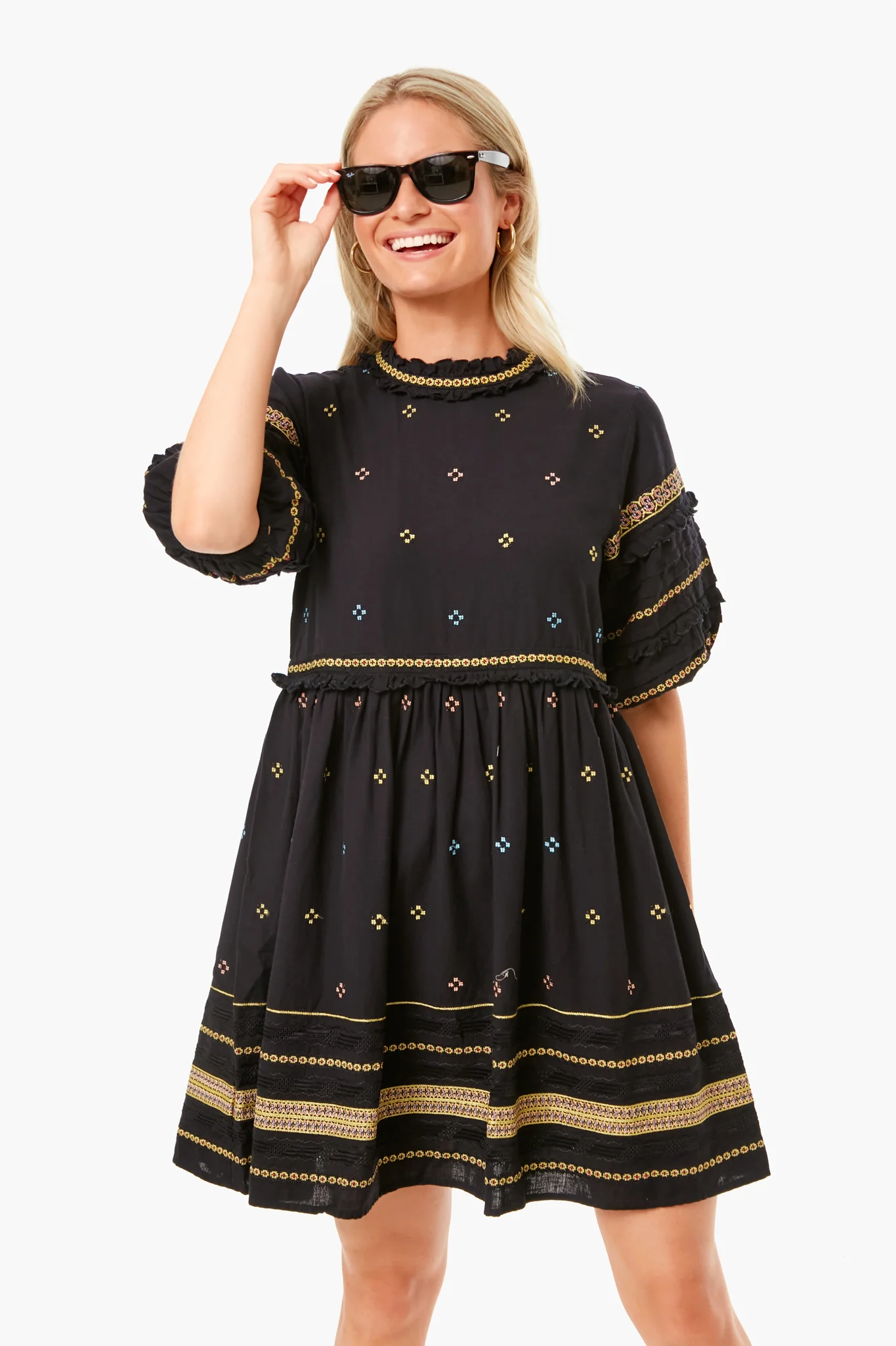 Black Peninsula Dress - Image 2