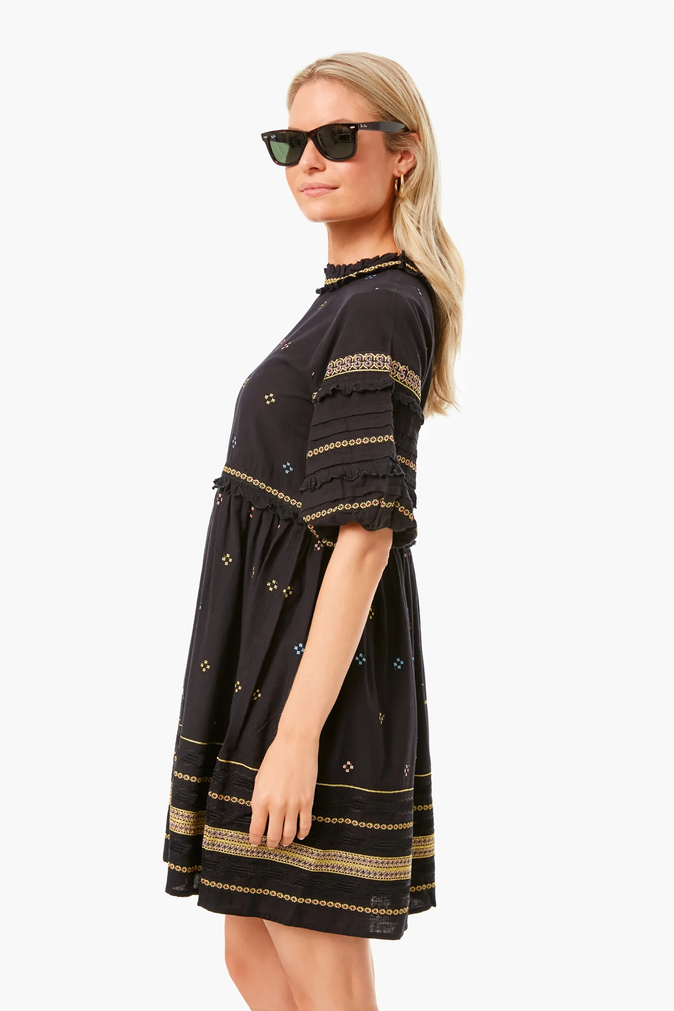 Black Peninsula Dress - Image 3